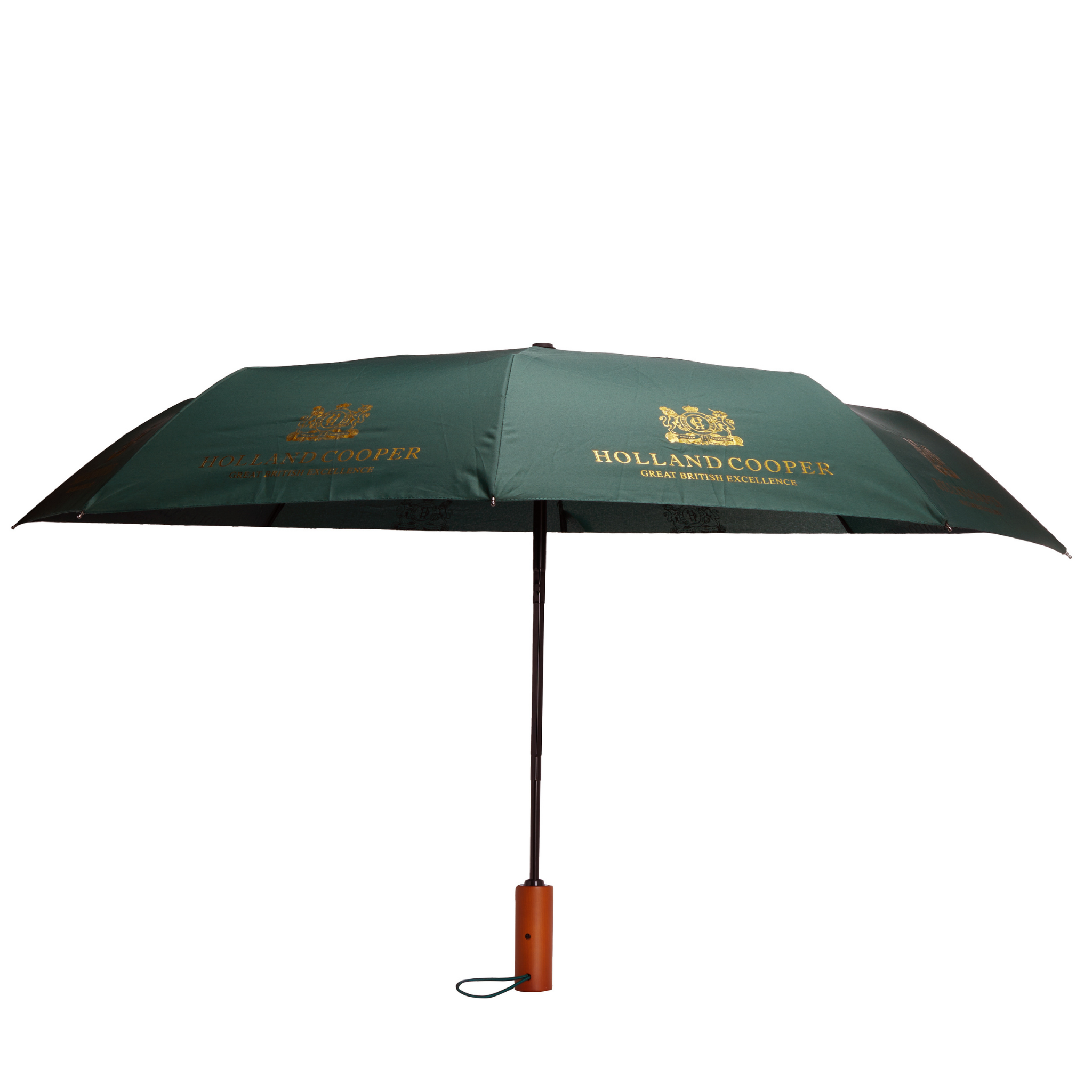 Womens Holland Cooper Green Mini HC Umbrella