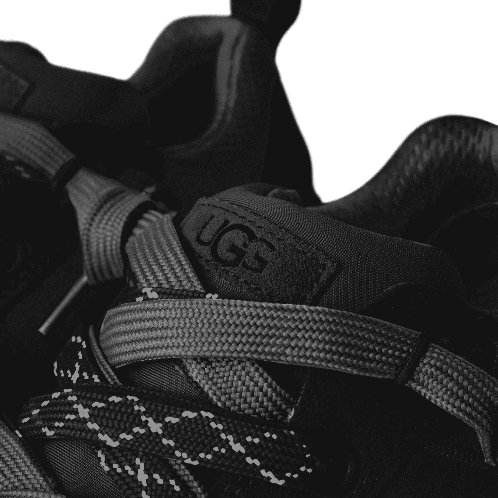 Mens UGG Black Lo Lowmel