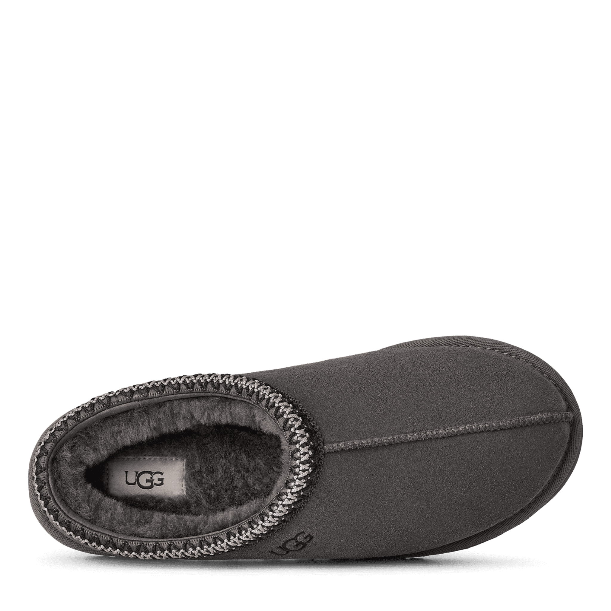 Mens UGG Dark Grey Tasman II Slippers