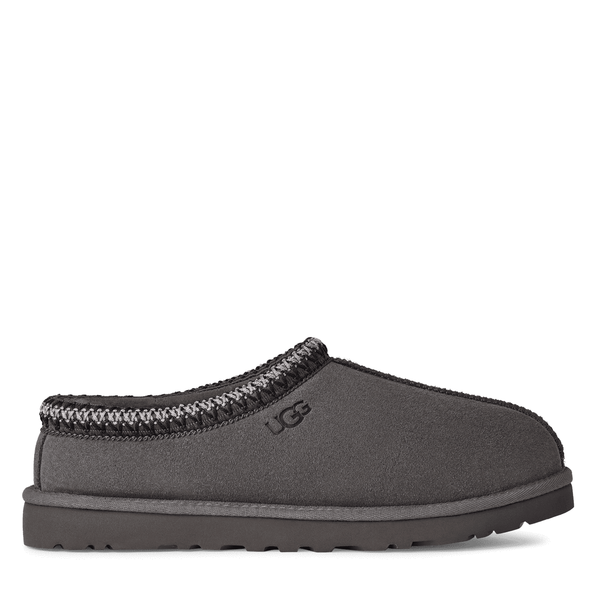 Mens UGG Dark Grey Tasman II Slippers
