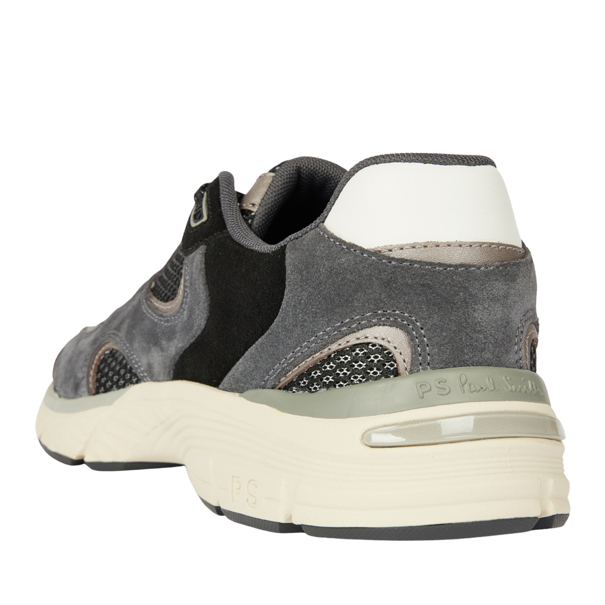 Mens Paul Smith Black Mesh Shane Trainers