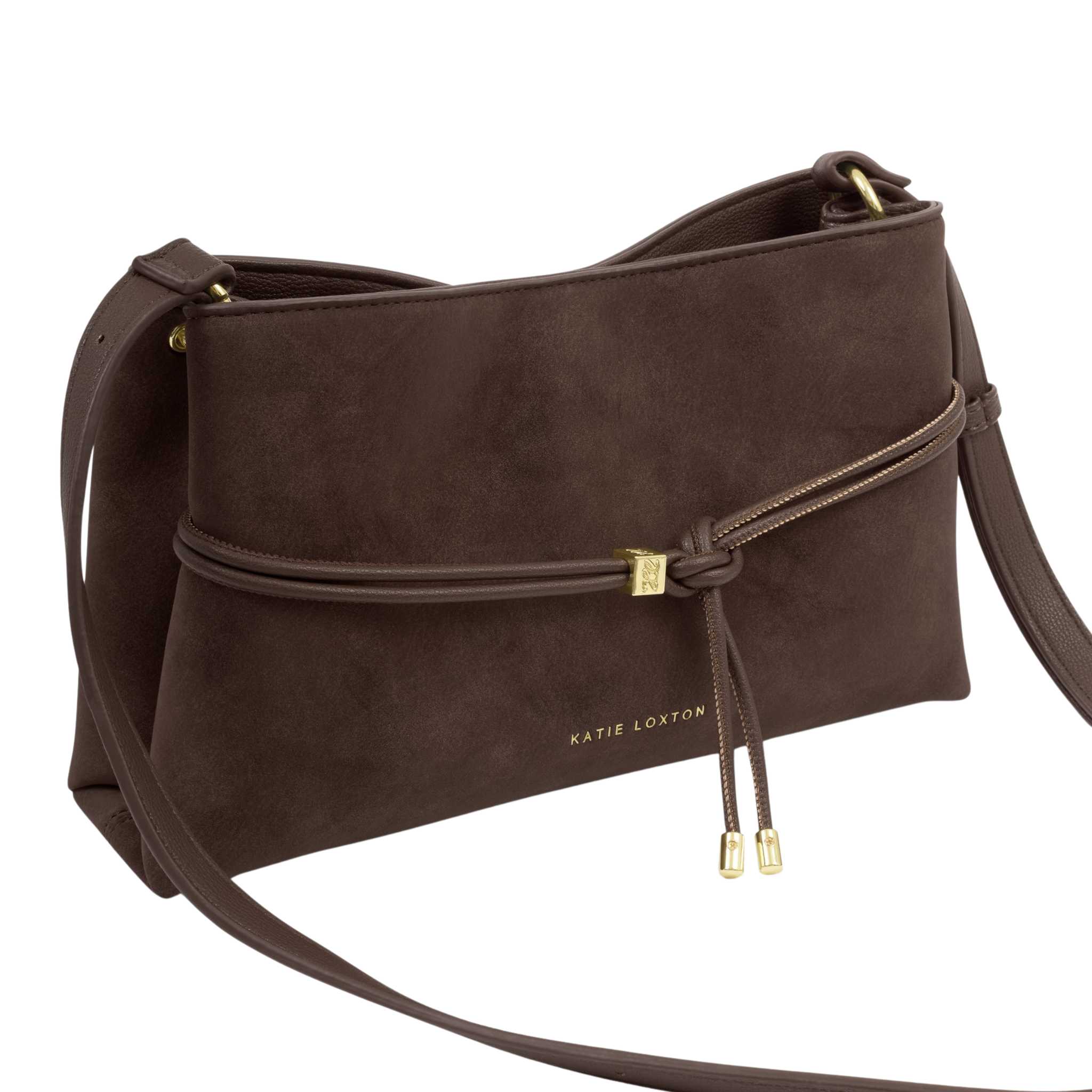 Womens Katie Loxton Bitter Chocolate Lori Crossbody Bag