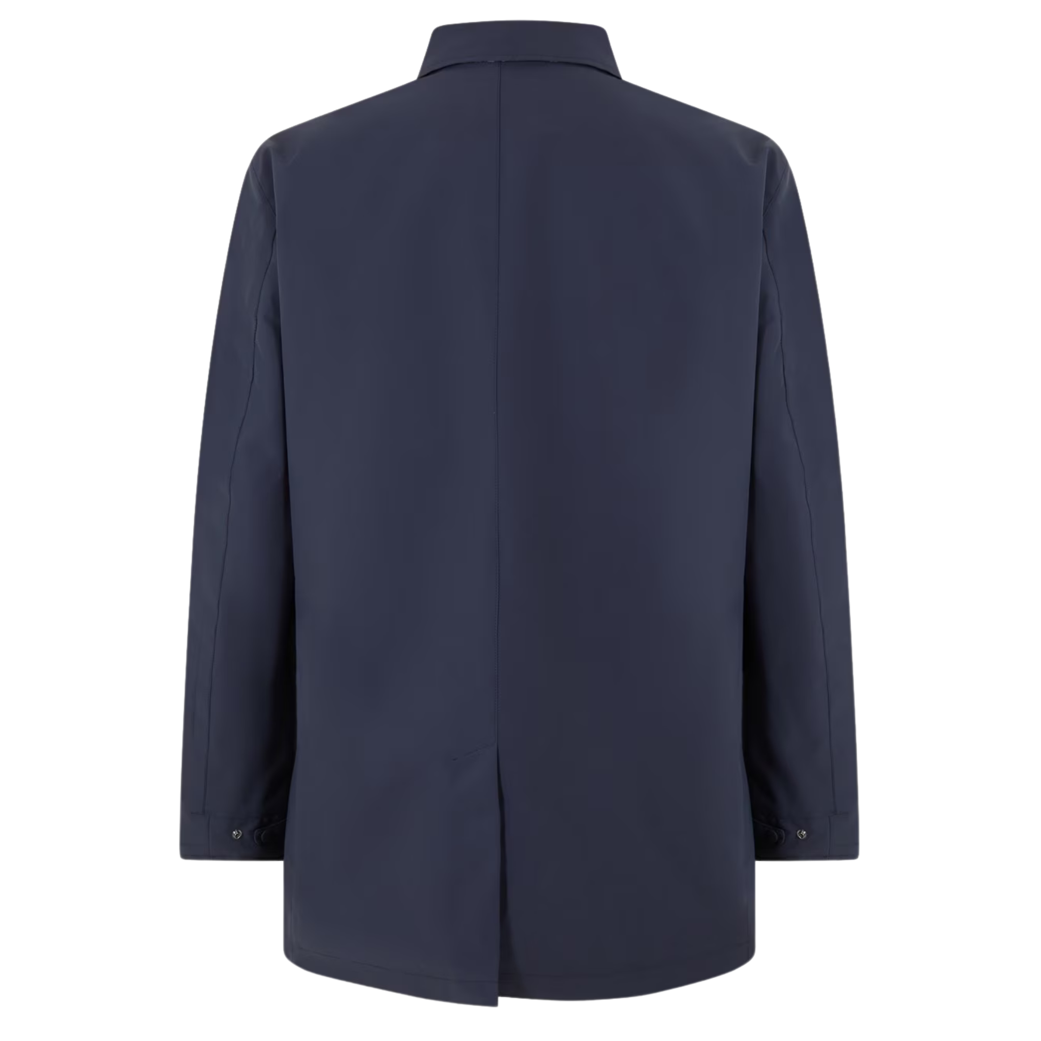 Mens Aquascutum Navy Shell Mid Trench Coat