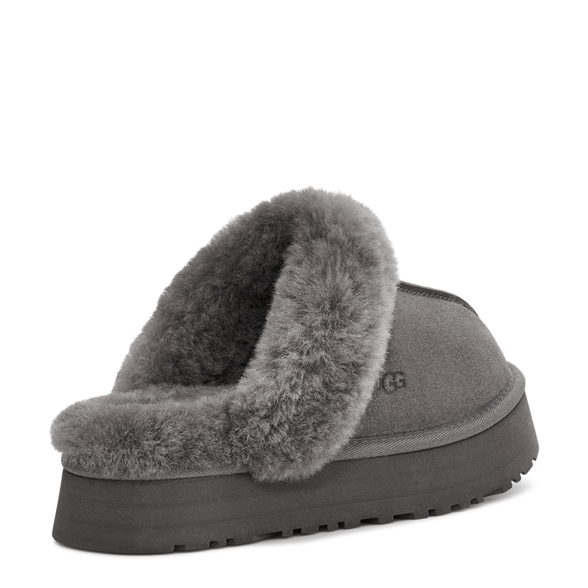 Womens UGG Charcoal Disquette Slippers