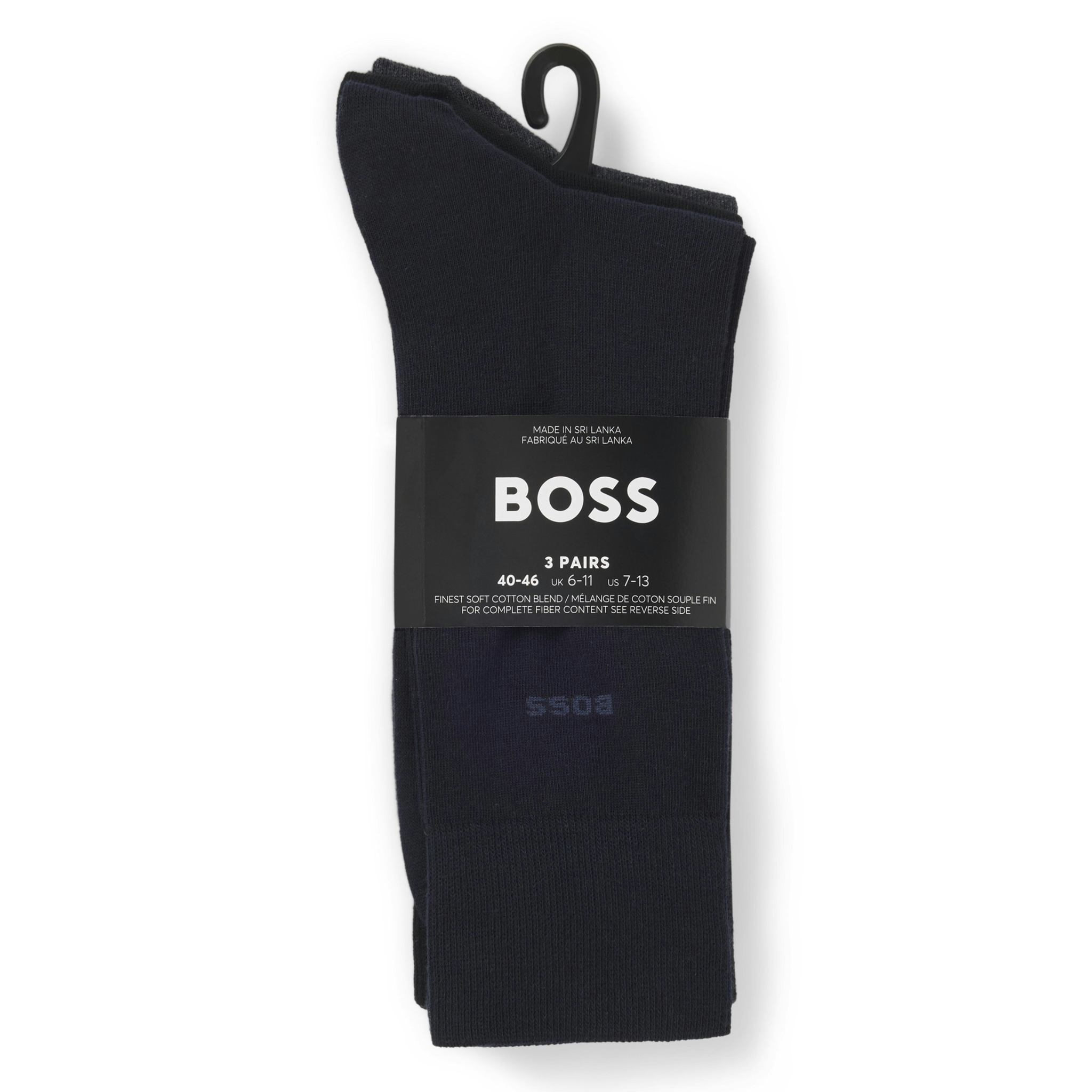 Mens BOSS Multi 3PK RS Uni CC Socks
