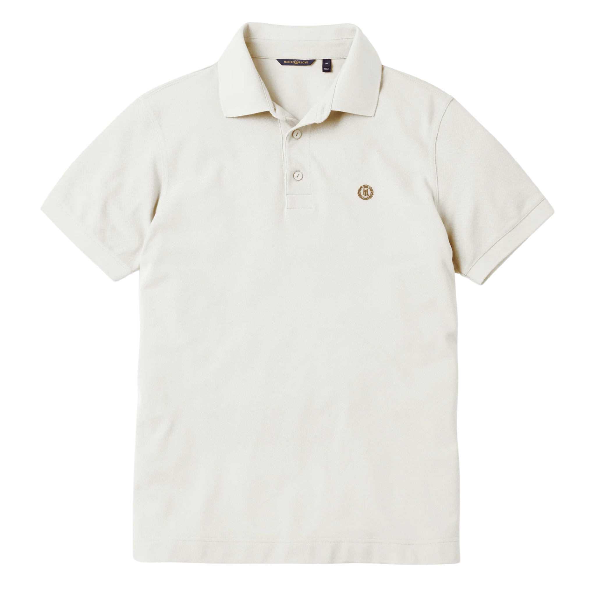 Mens Henri Lloyd Off White Falmouth S/s Polo Shirt