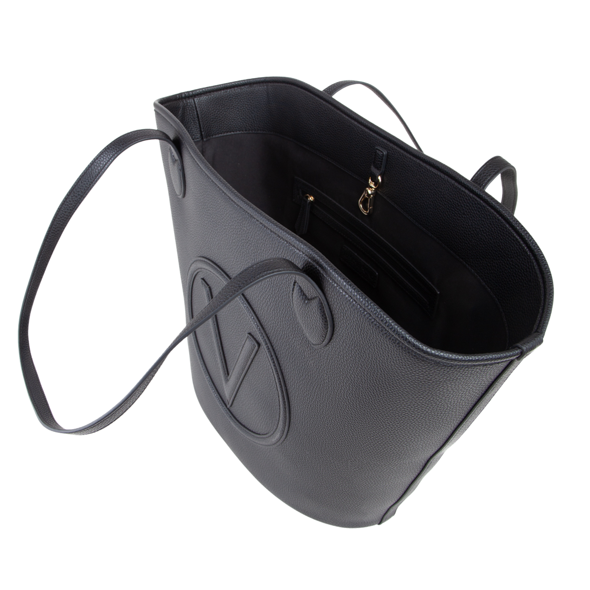 Womens Valentino Black Special Covent Large Shopper Bag