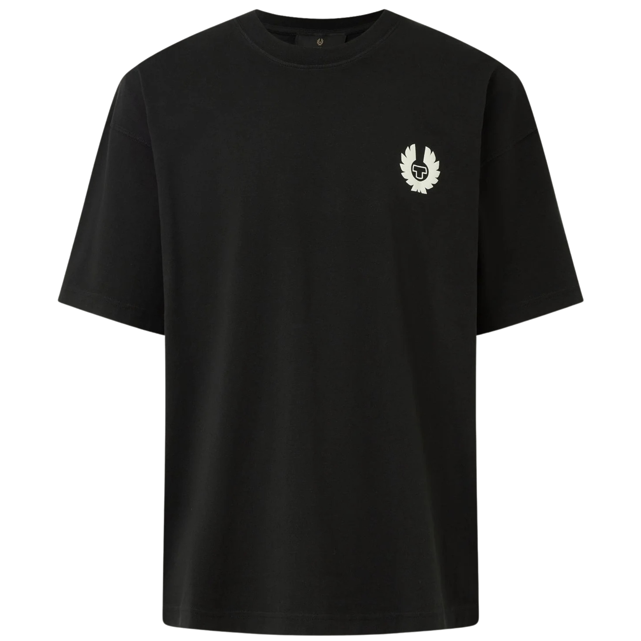 Mens Belstaff Black Competition S/s T Shirt