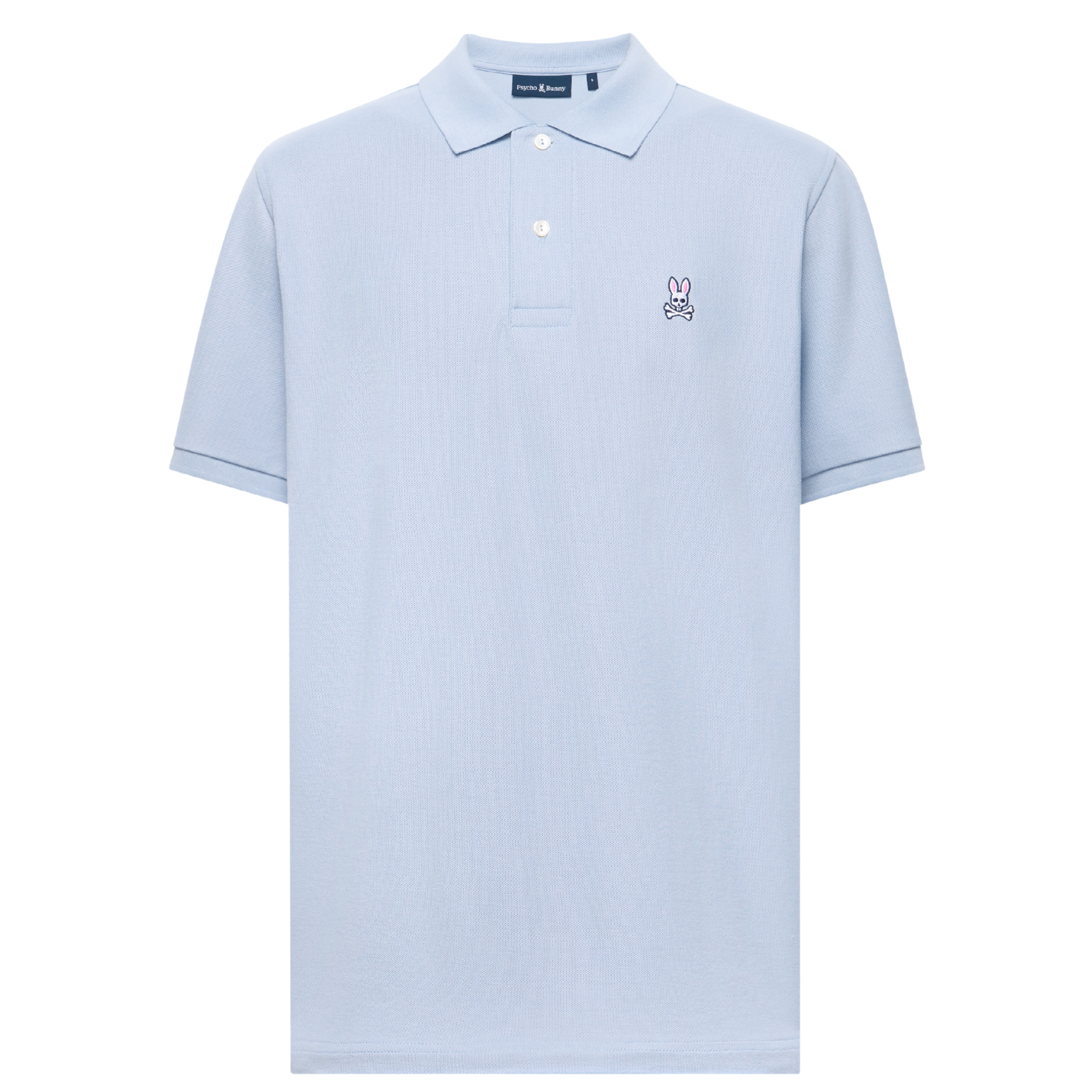 Mens Psycho Bunny Zen Blue Classic Pique S/s Polo