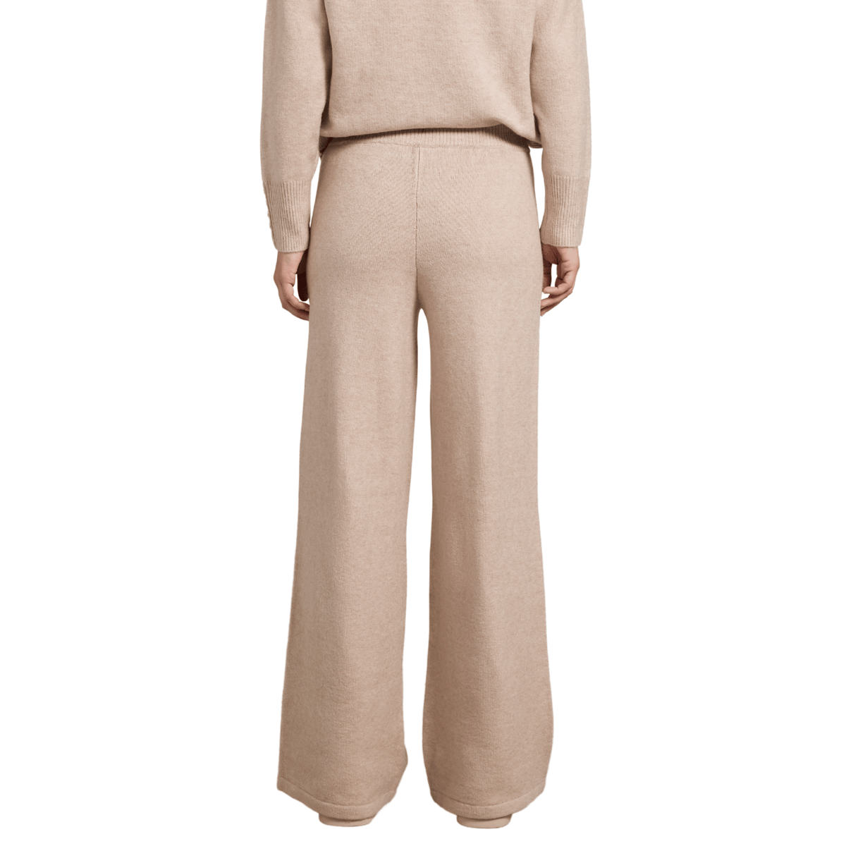 Womens Holland Cooper Toffee Marl Nina Knitted Wide Leg Pants