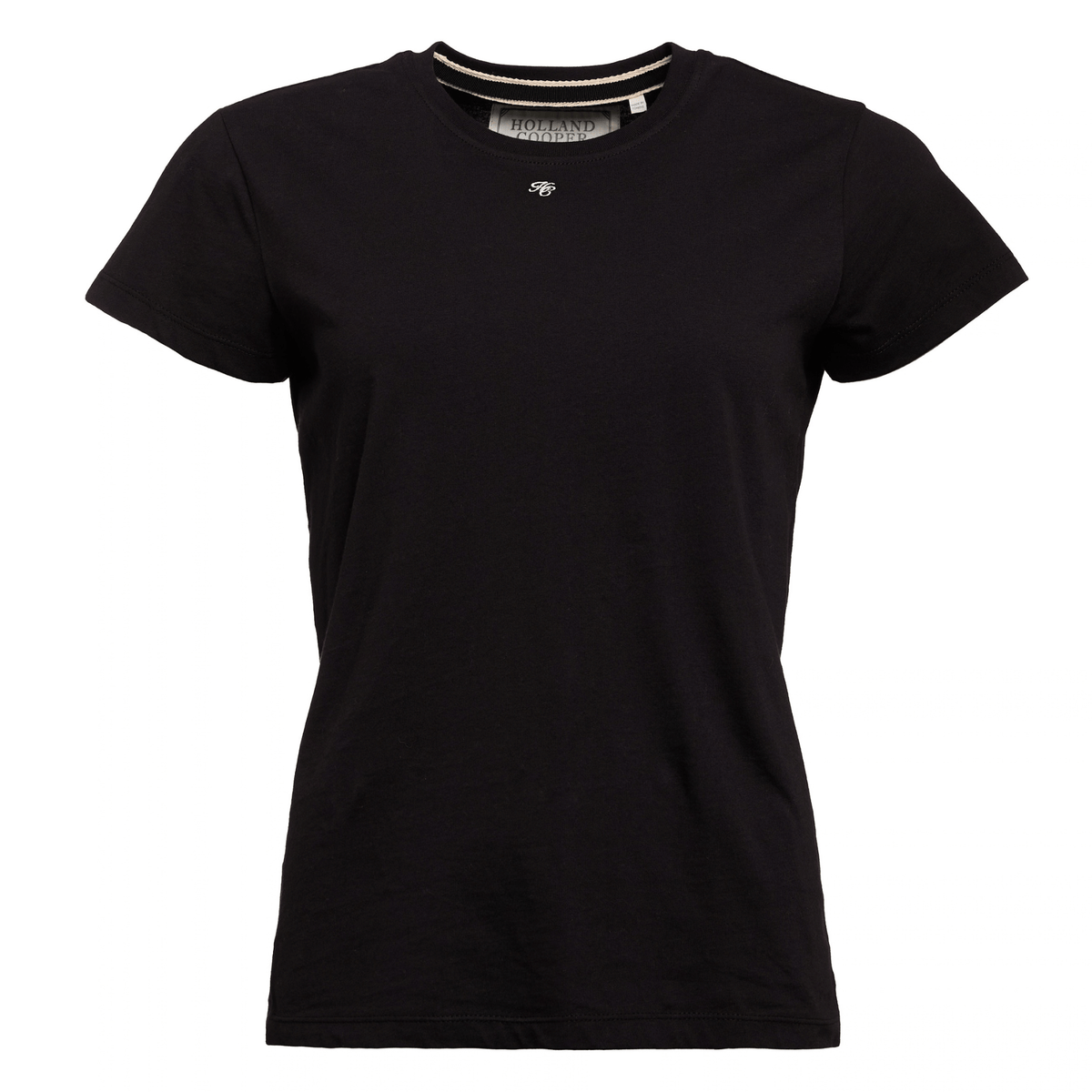 Womens Holland Cooper Black Monogram S/s T Shirt