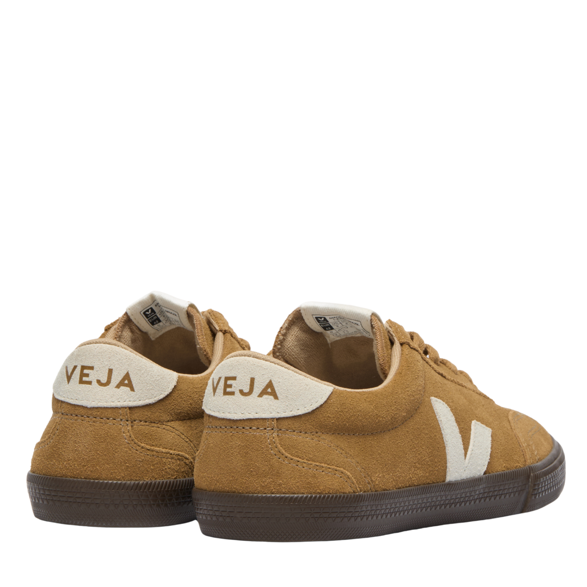 Mens VEJA Tent/Natural/Eagle Volley Suede Trainers