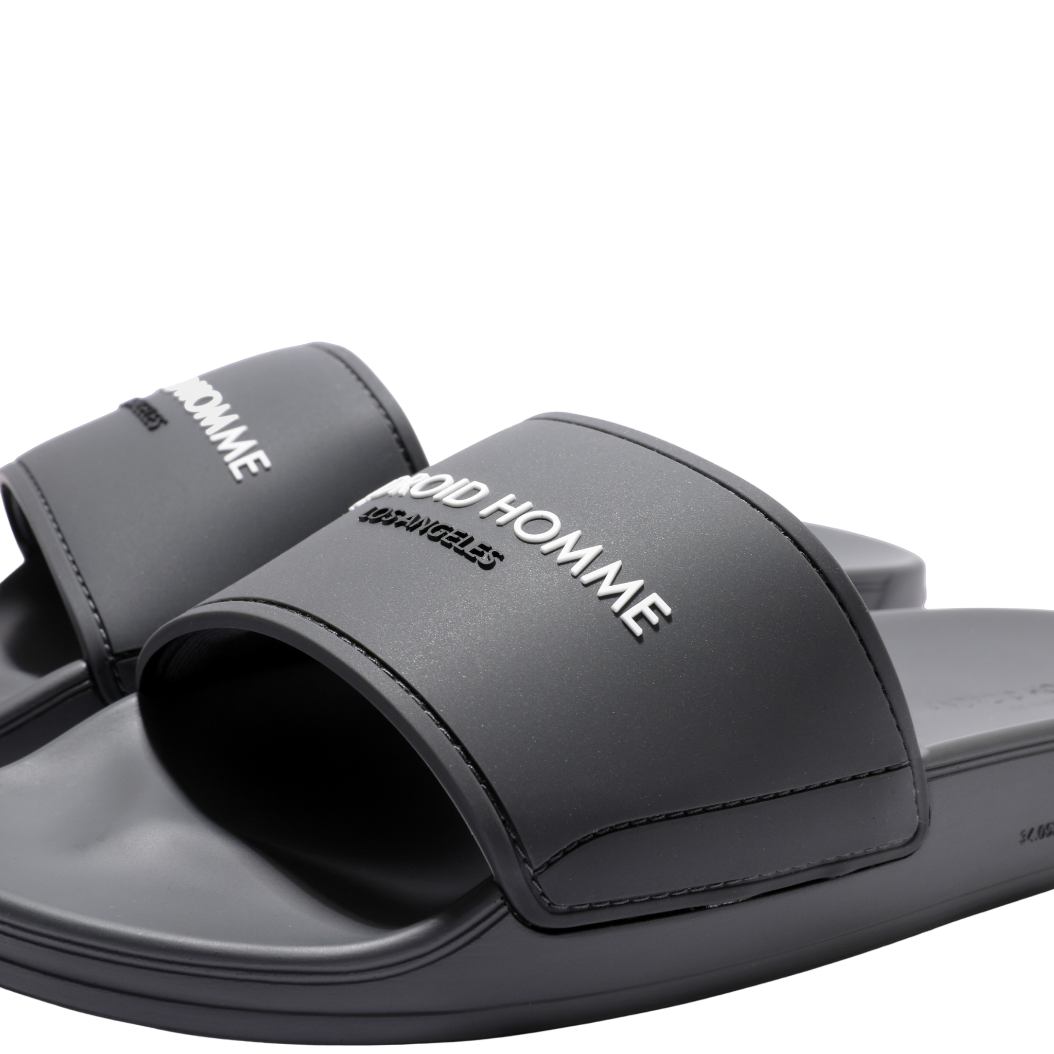 Mens Android Homme Dark Grey Laguna Beach Slides
