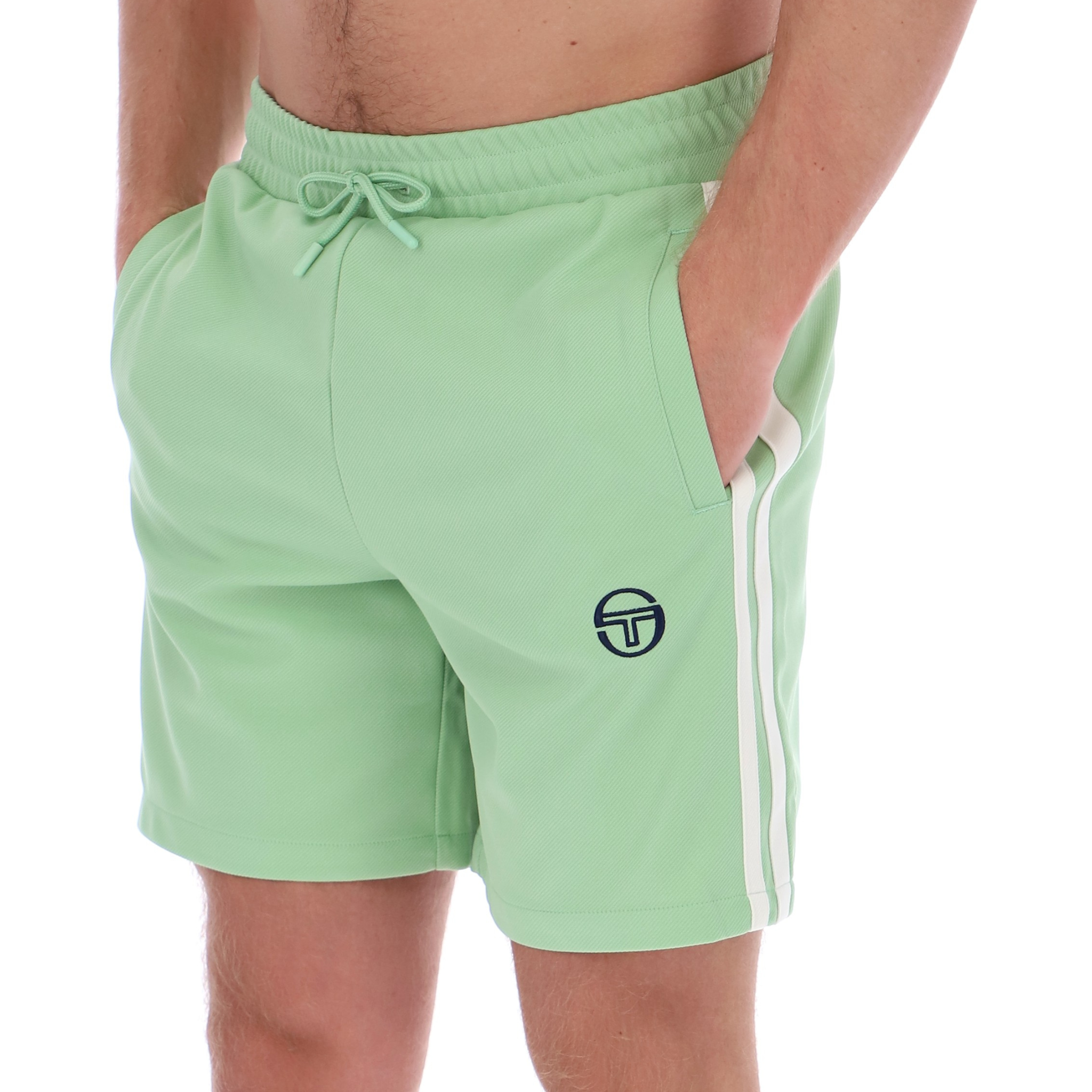 Mens Sergio Tacchini Quiet Green/Gardenia Pietrapertosa Shorts