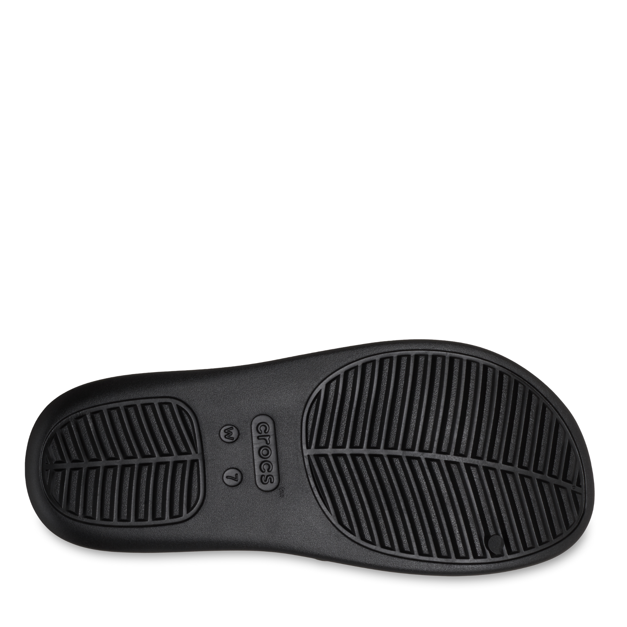 Womens Crocs Black Getaway Platform H-Strap Sandals