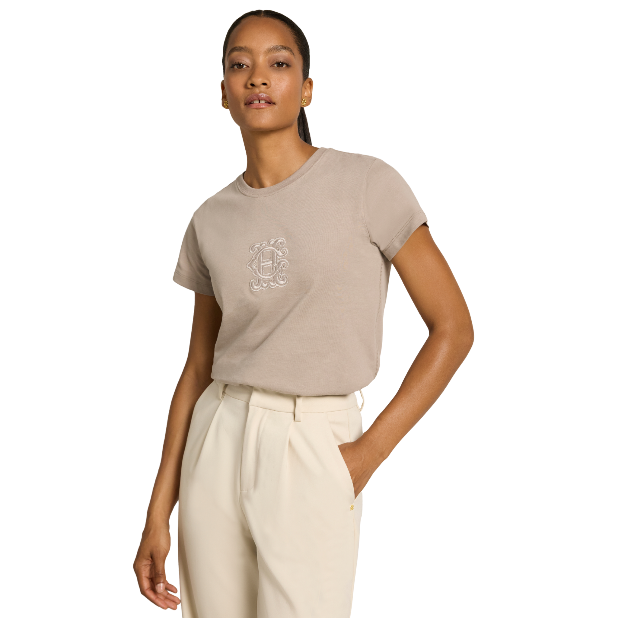 Womens Holland Cooper Porcini Ivy League S/s T Shirt