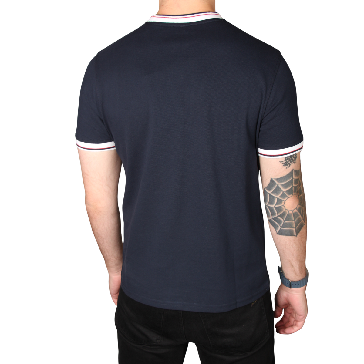 Mens Gabicci Vintage Navy Perry S/s T Shirt