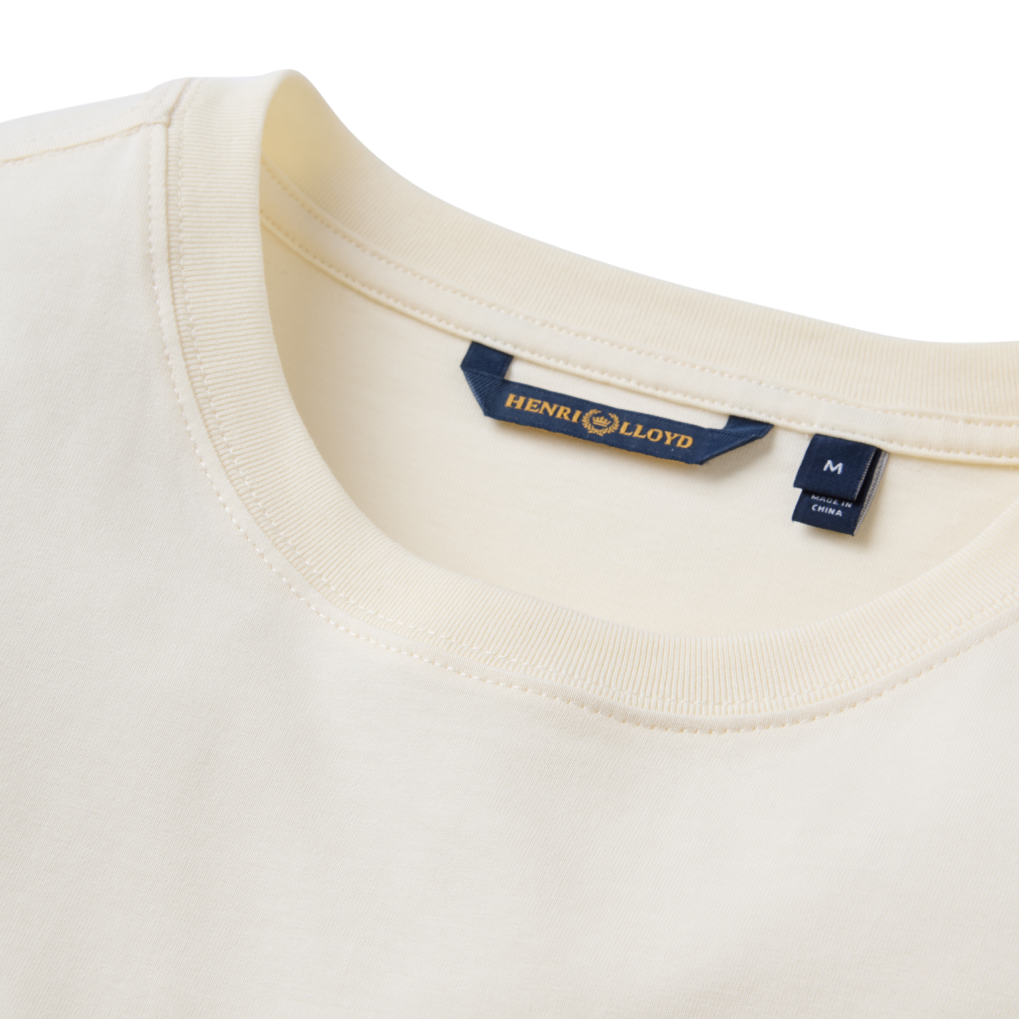 Mens Henri Lloyd Off White Calshot S/s T Shirt
