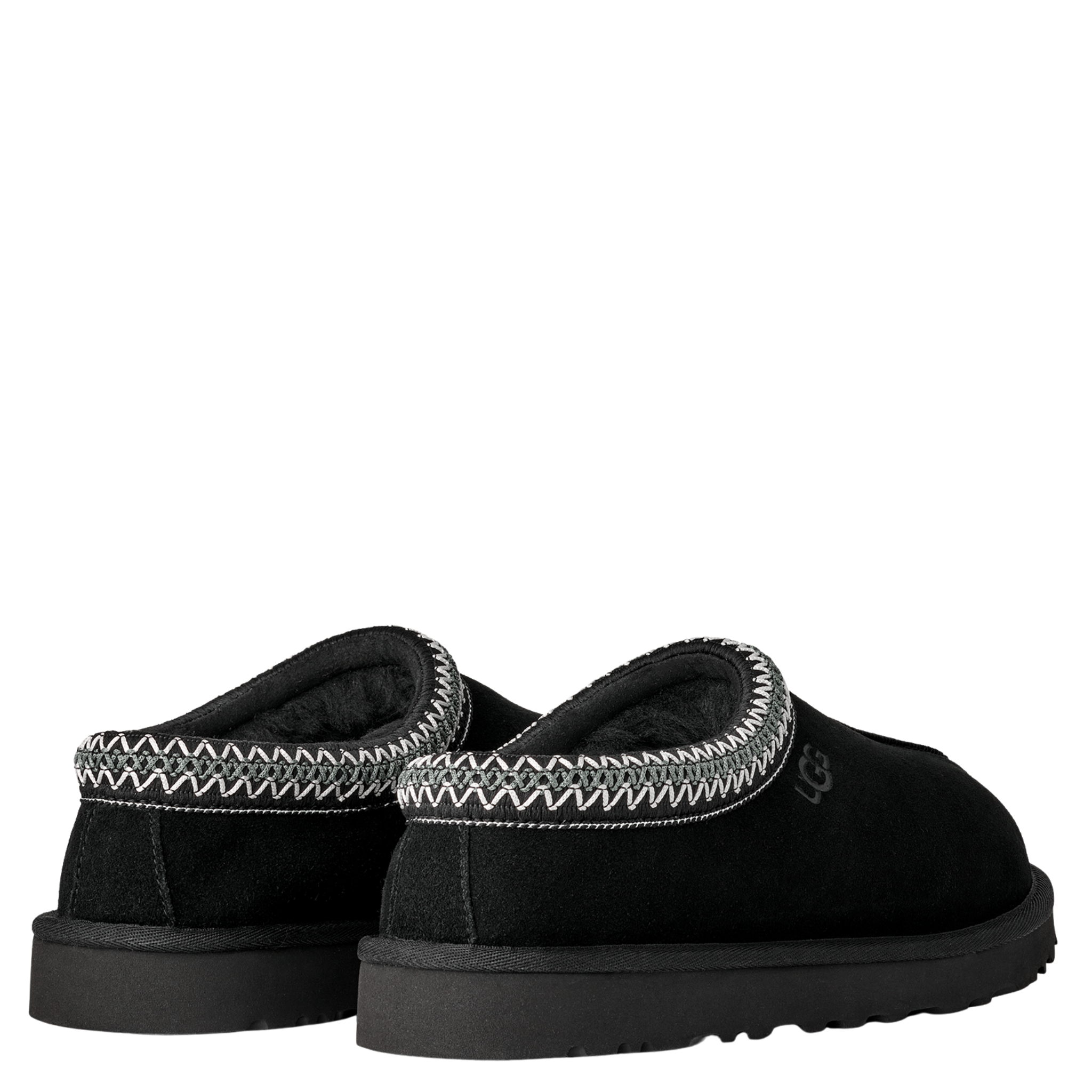 Mens UGG Black Tasman II Slippers