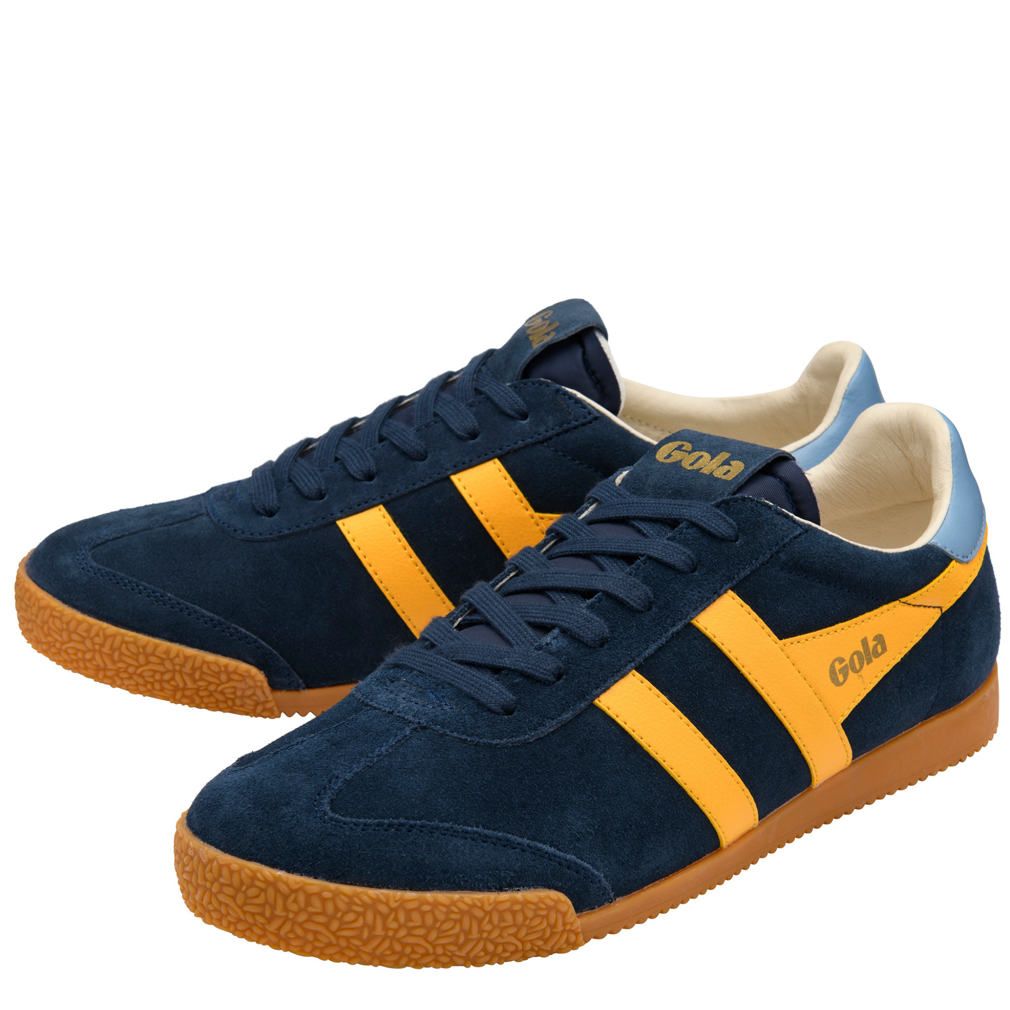 Mens Gola Navy/Sun/Iceberg Elan Trainers