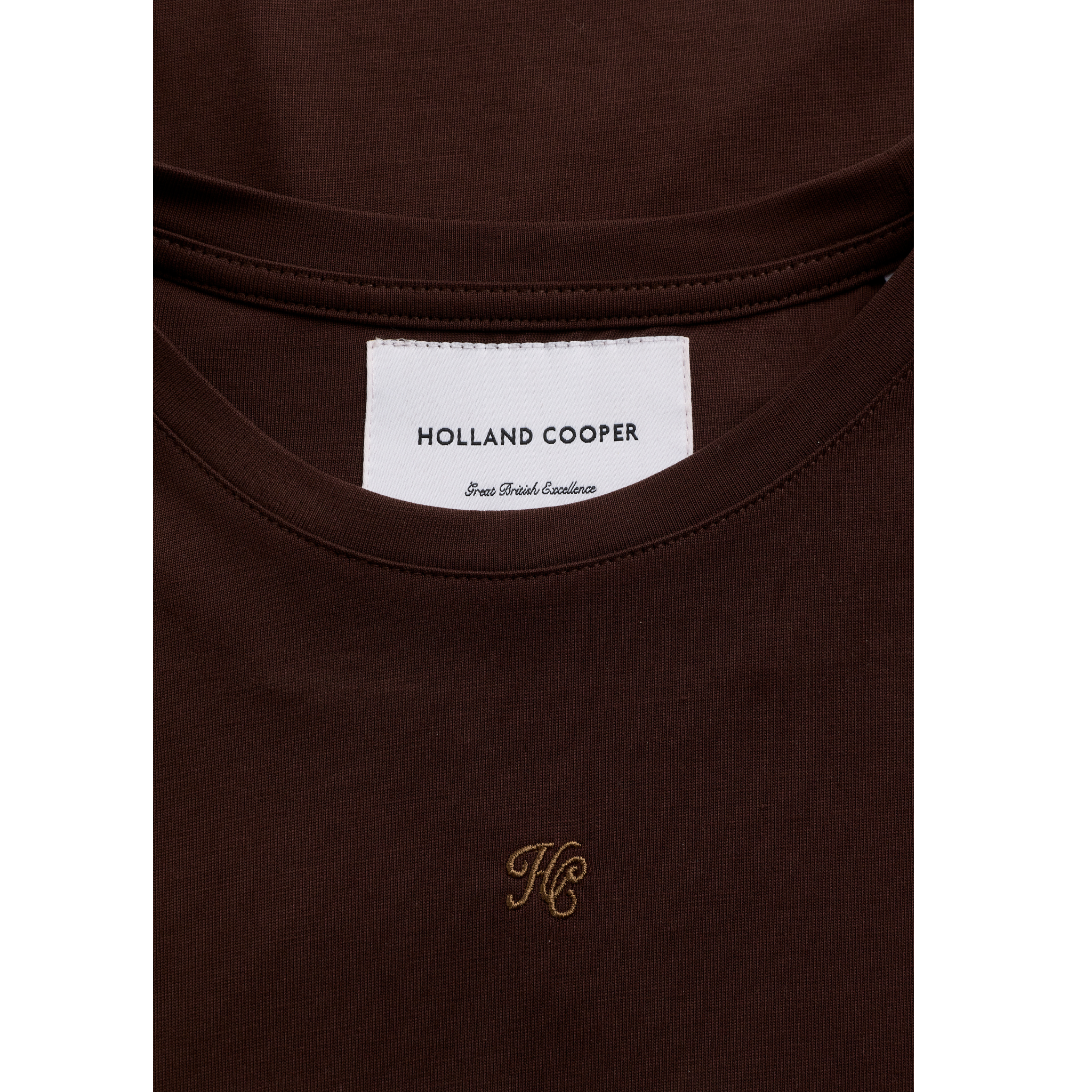 Womens Holland Cooper Chocolate Madison S/s T Shirt