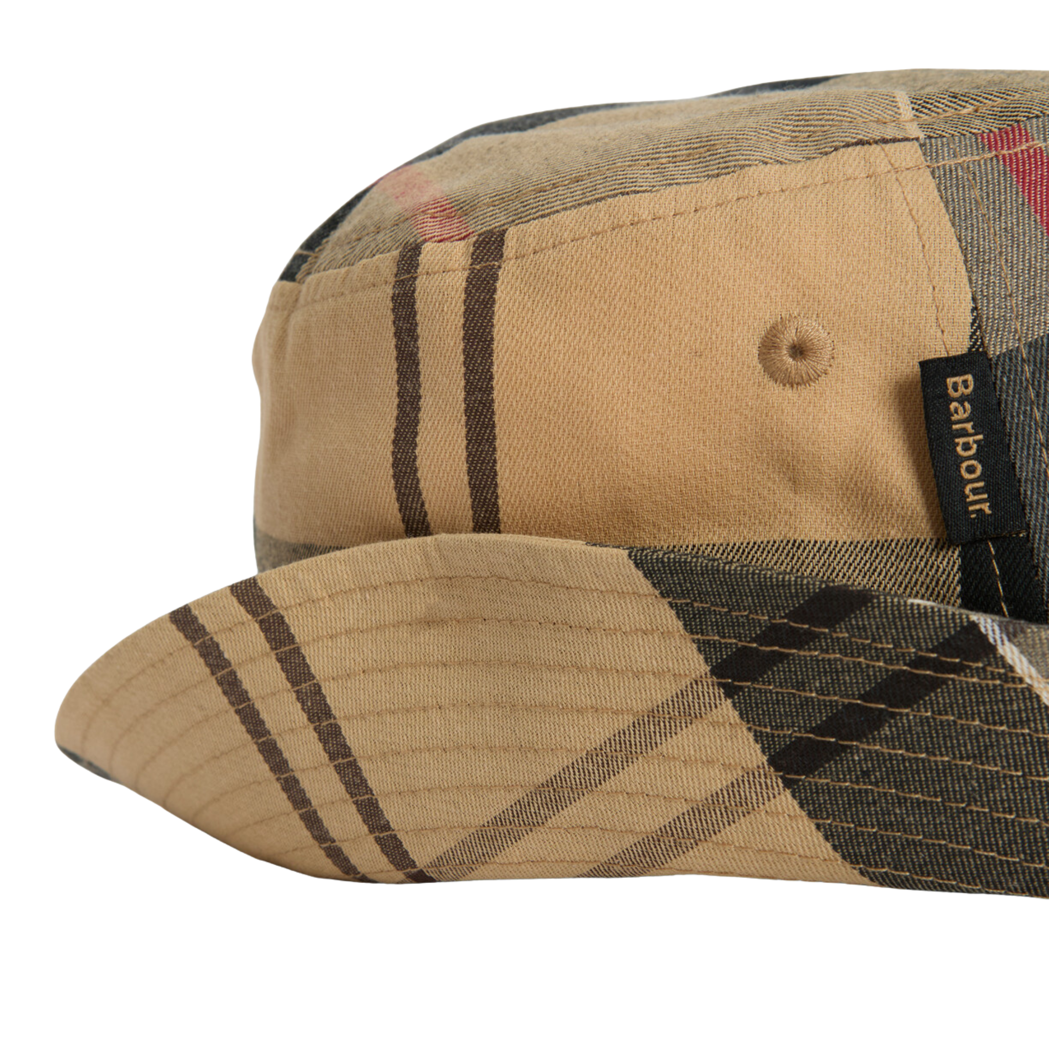 Mens Barbour Dress Tartan Telfield Bucket Hat