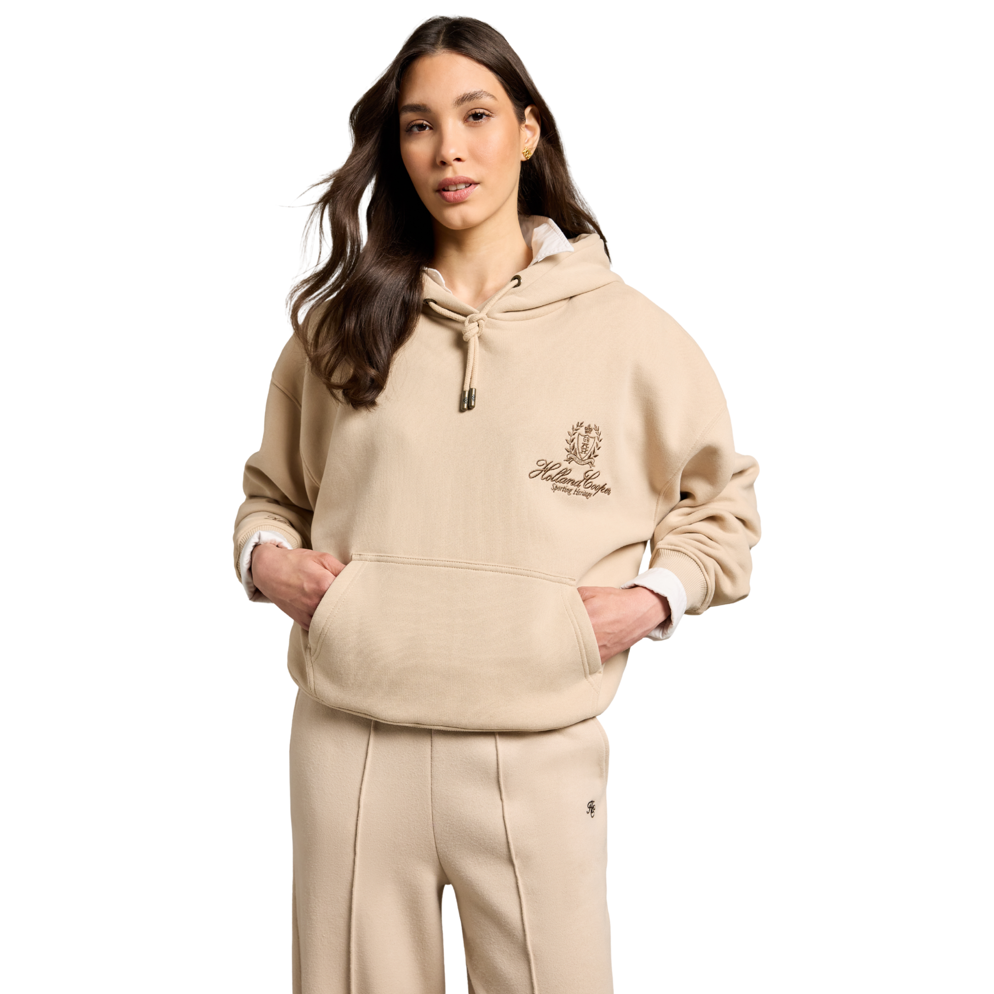 Womens Holland Cooper Stone Sussex Hoodie