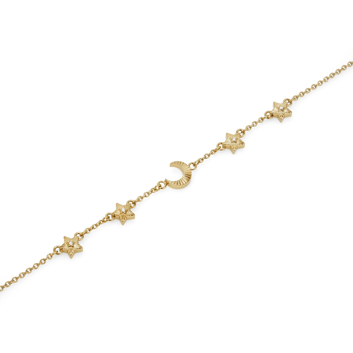 Womens Olivia Burton Gold Celestial Chain Bracelet