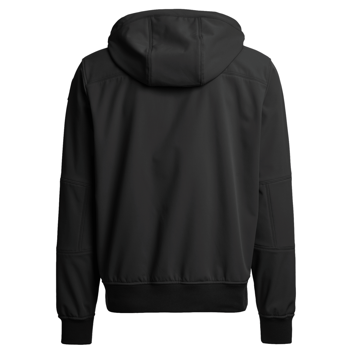 Mens Parajumpers Black Abner Hooded Shell Jacket
