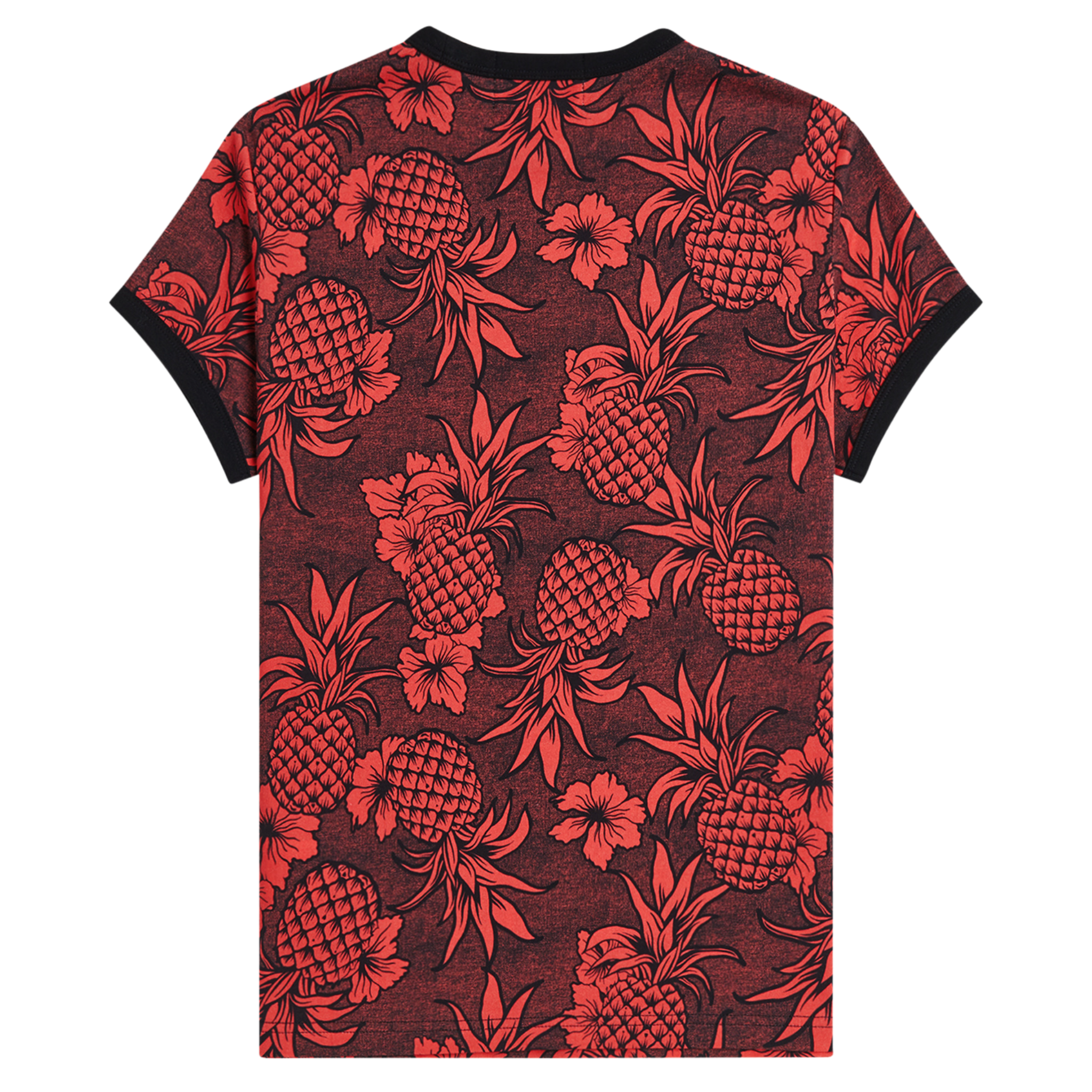 Womens Fred Perry x AW Strawberry Cream Printed S/s T Shirt