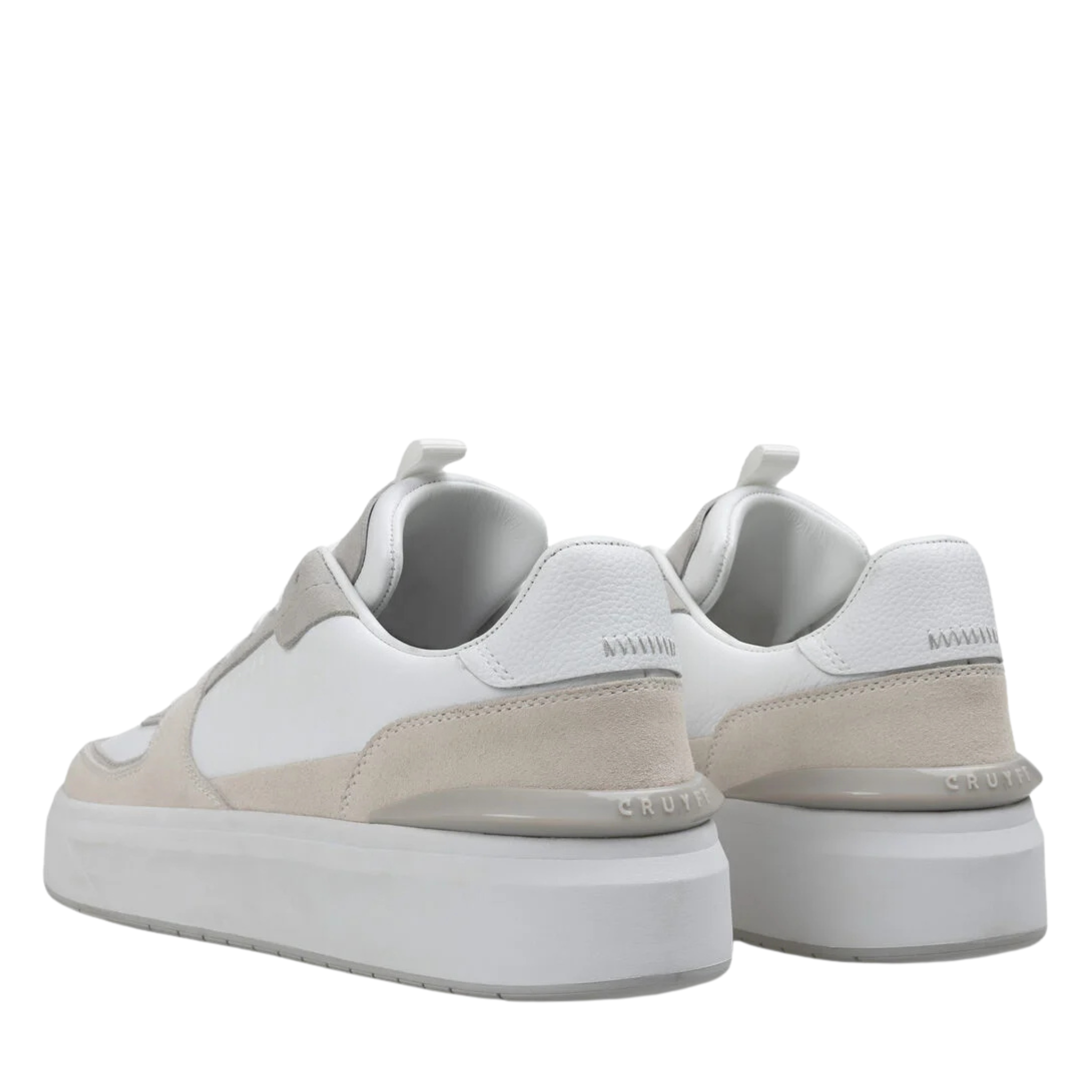 Mens Cruyff White Surefire Tennis Trainers