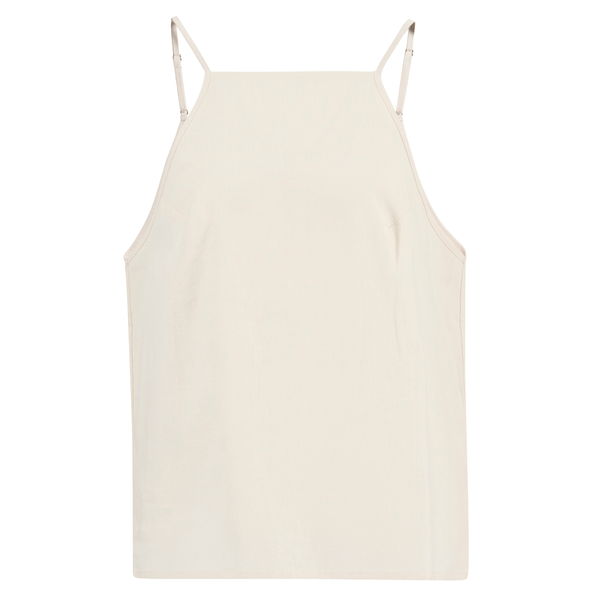 Womens Barbour International Ecru Adriana Linen Cami Top