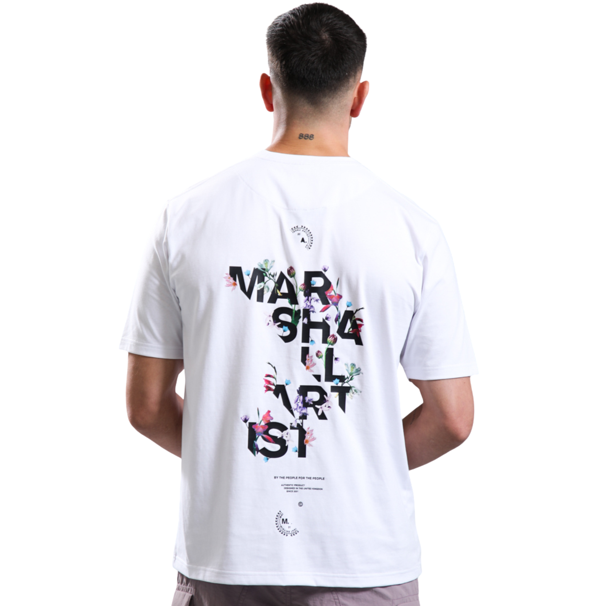 Mens Marshall Artist White Renaissance S/s T Shirt
