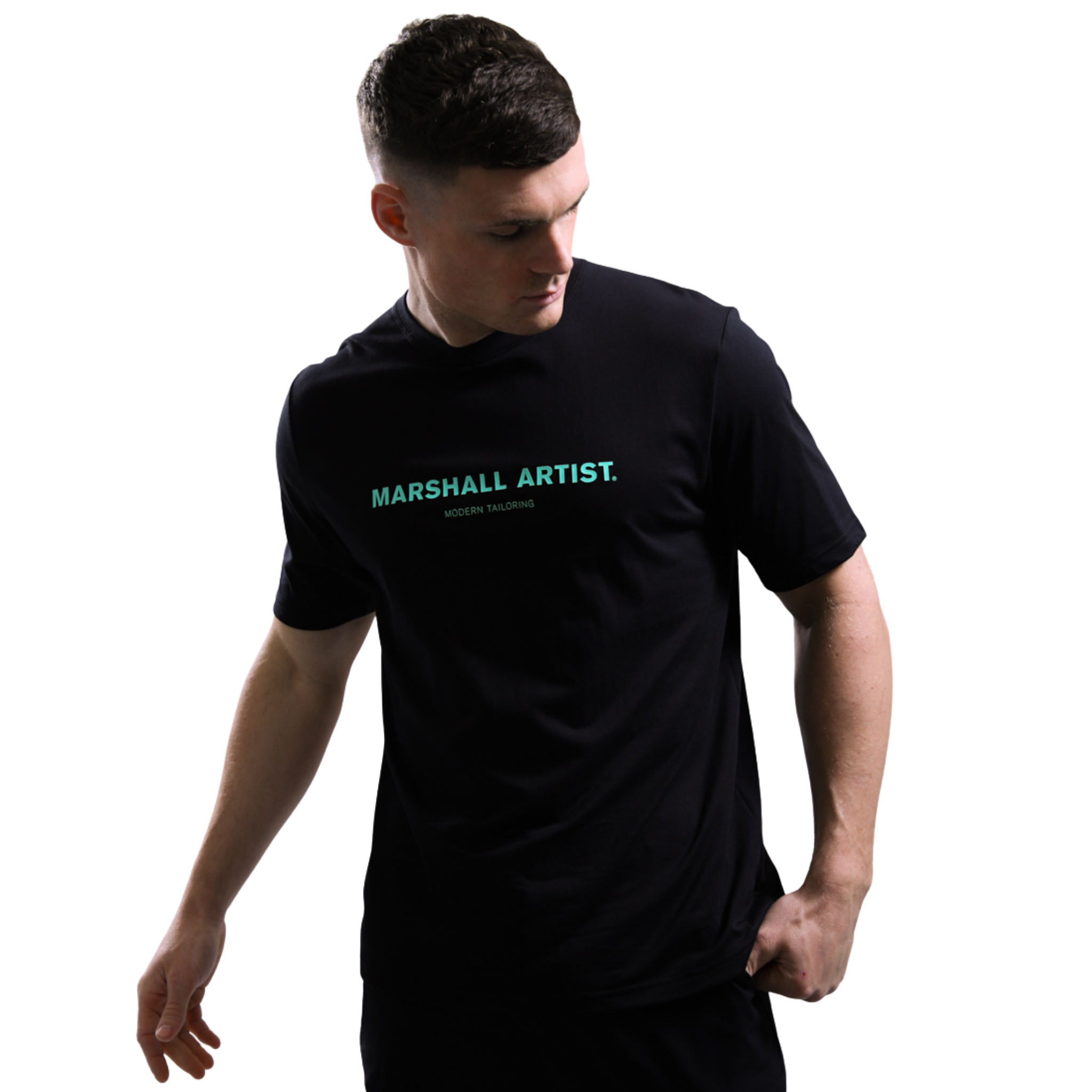 Mens Marshall Artist Black Thermo S/s T Shirt