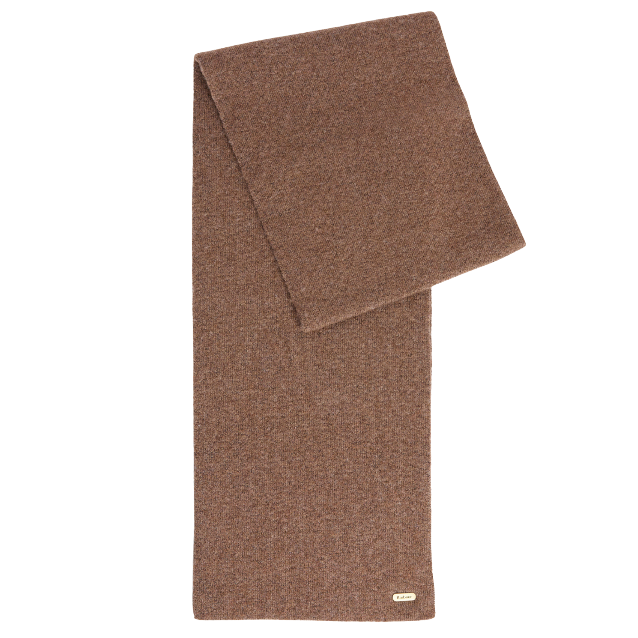 Womens Barbour Mocha Winona Beanie & Scarf Gift Set