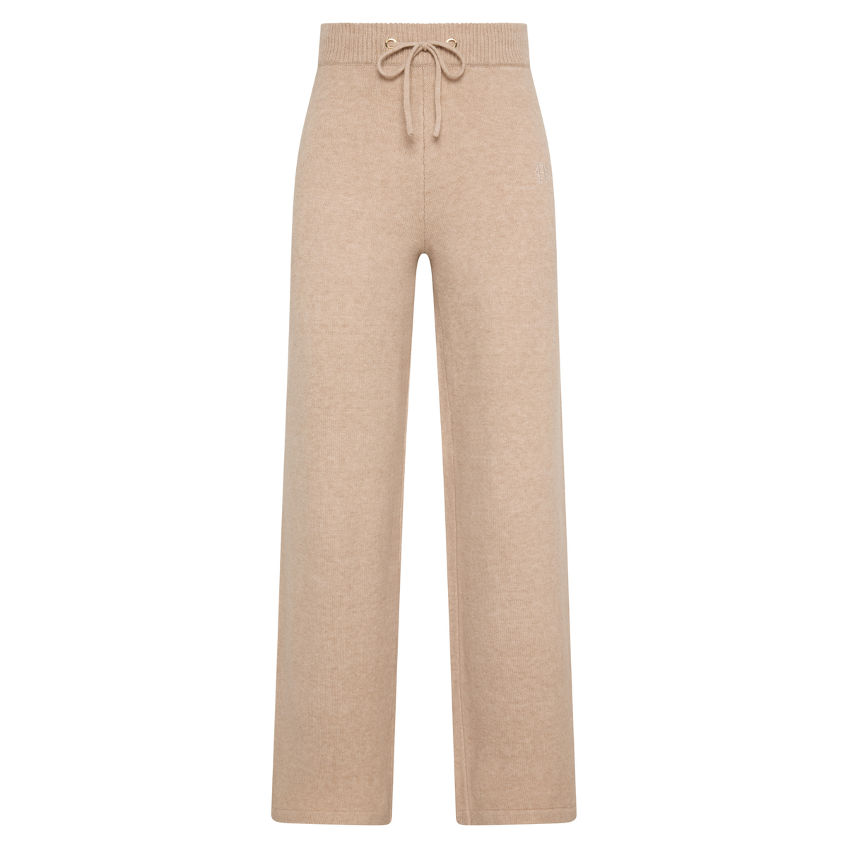 Womens Holland Cooper Toffee Marl Nina Knitted Wide Leg Pants