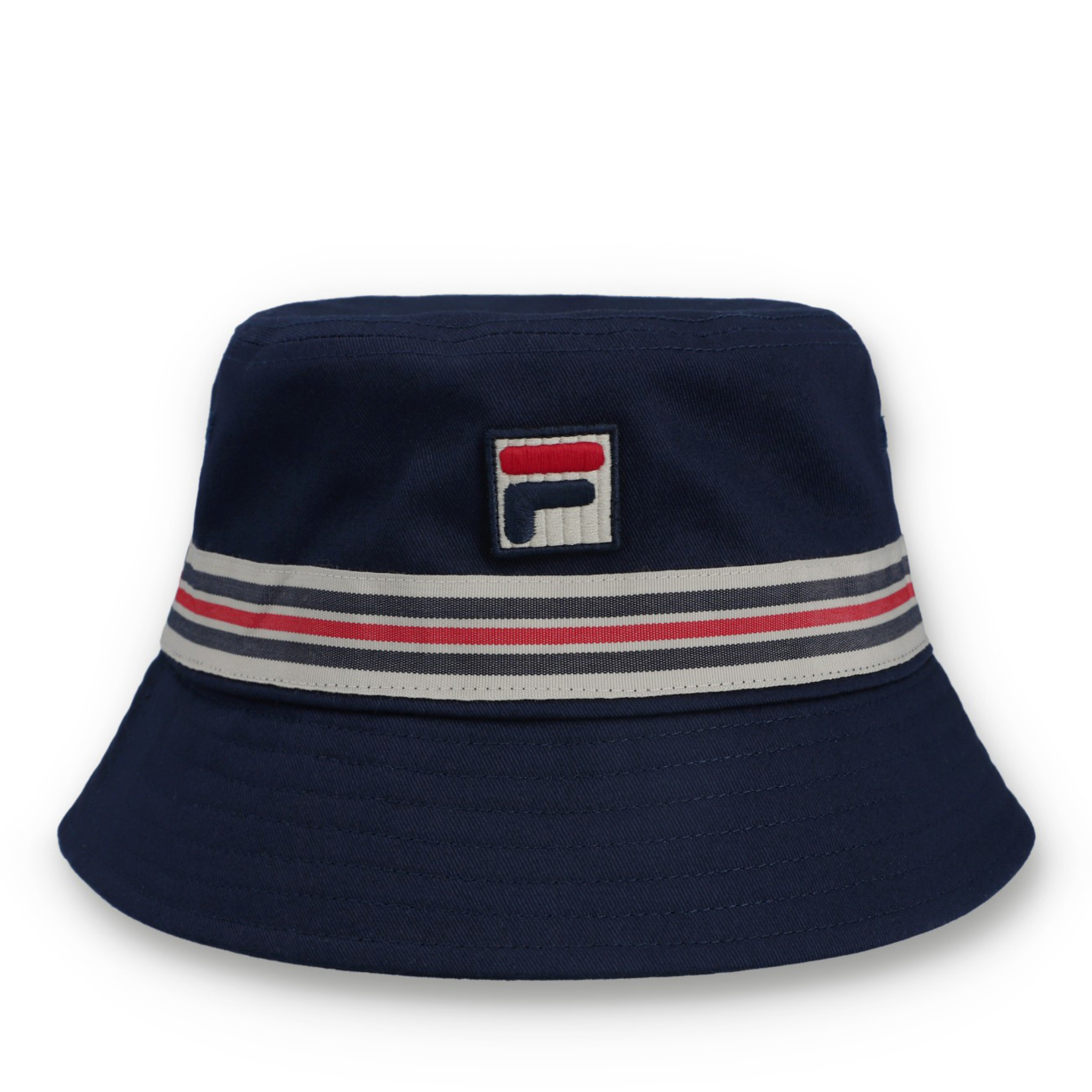 Mens Fila Navy JoJo Heritage Stripe Bucket Hat