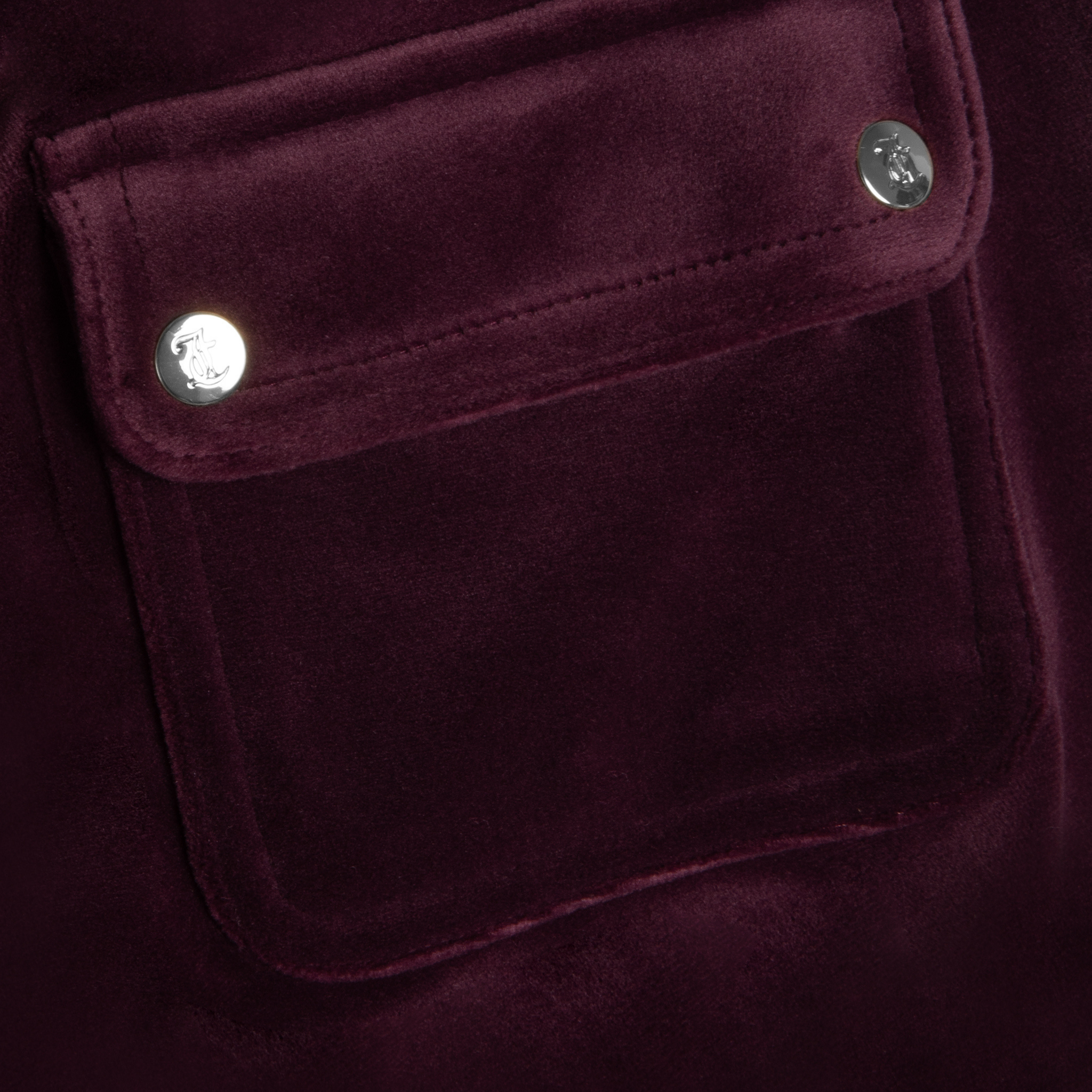 Womens Juicy Couture Winetasting Del Ray Velour Pants