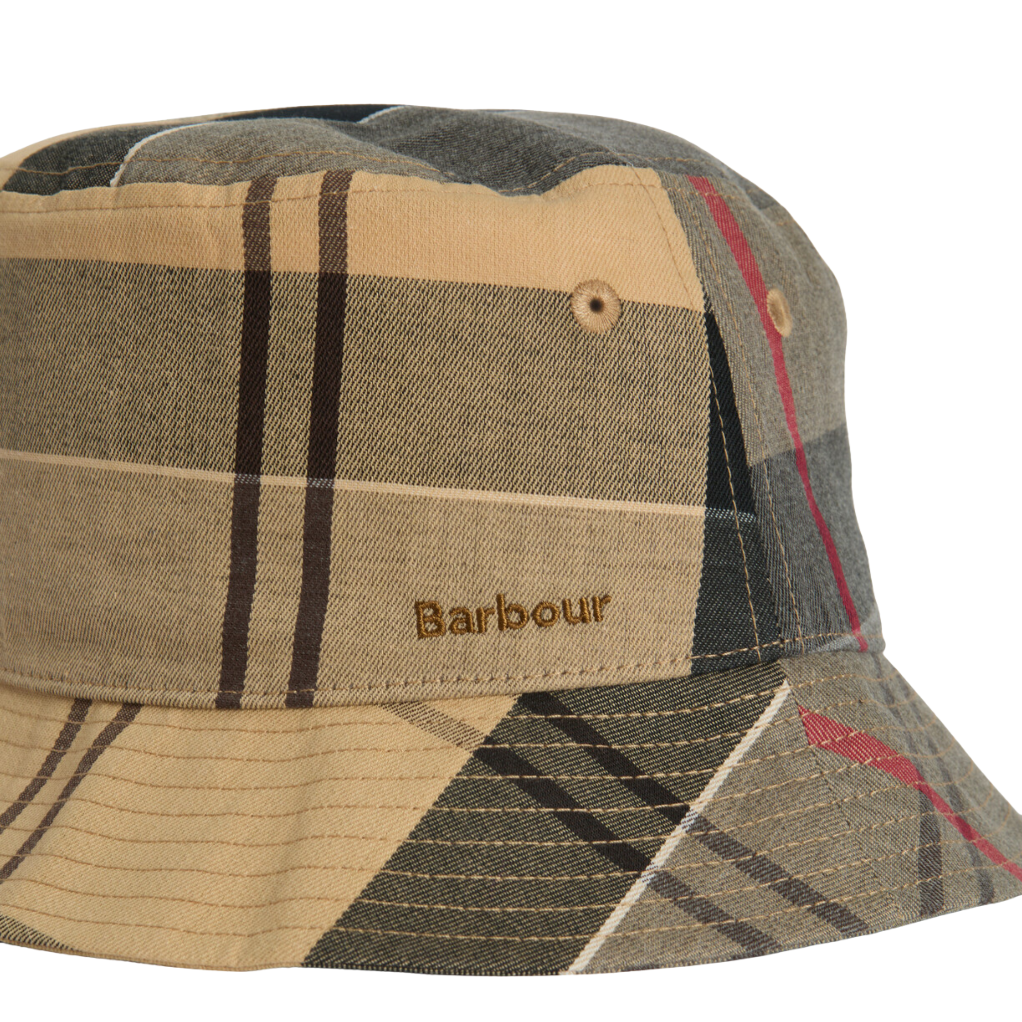 Mens Barbour Dress Tartan Telfield Bucket Hat