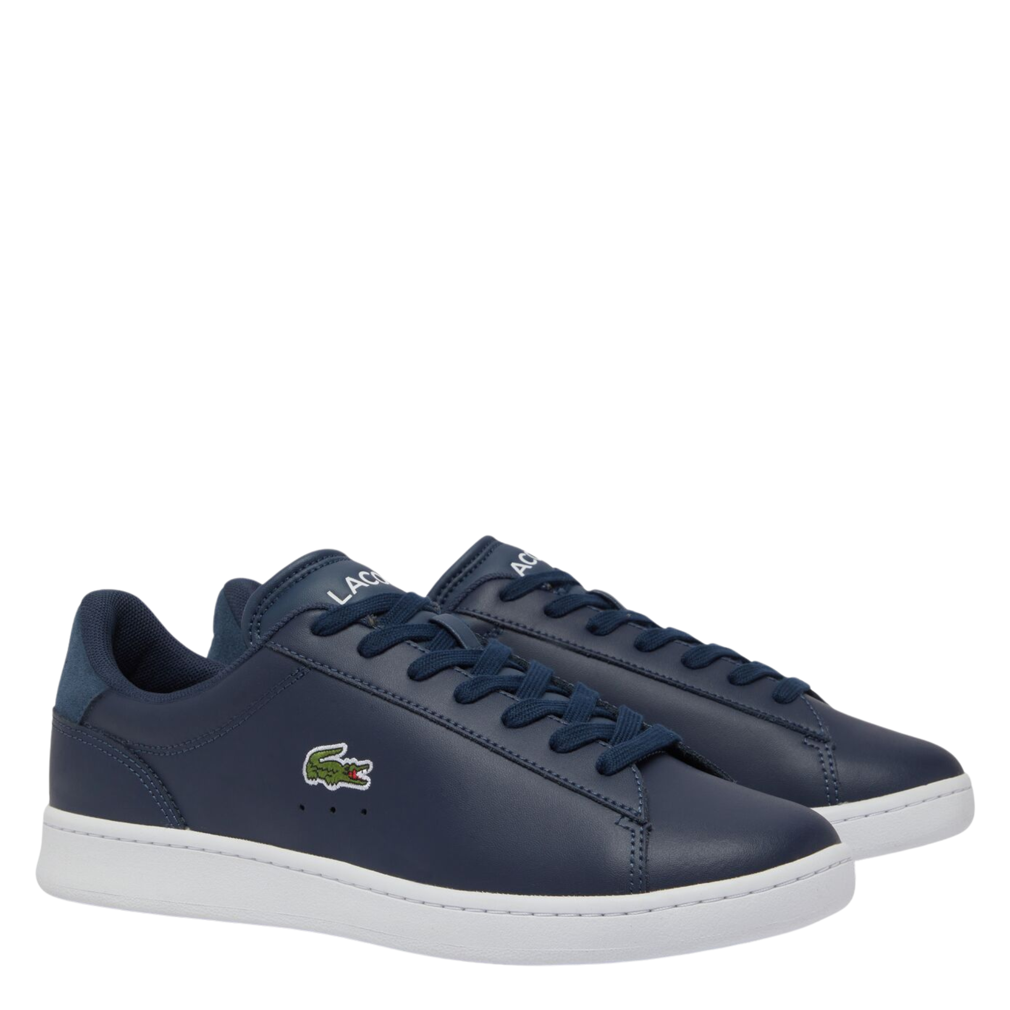 Mens Lacoste Navy/White Carnaby Set Trainers