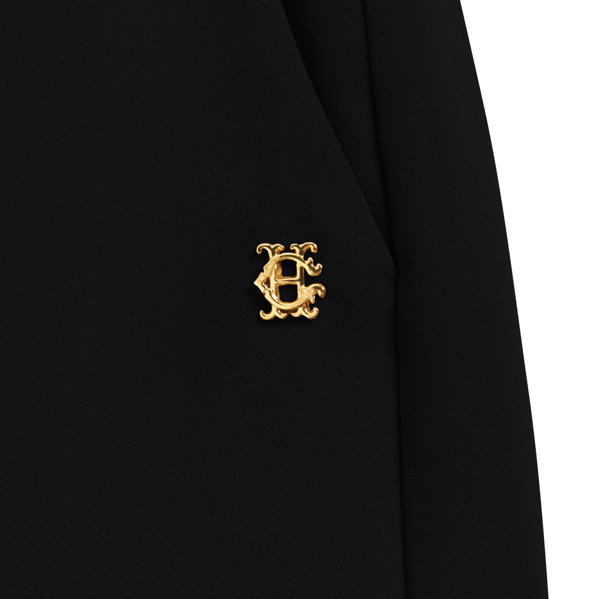 Womens Holland Cooper Black Pleated Wide Leg Trousers