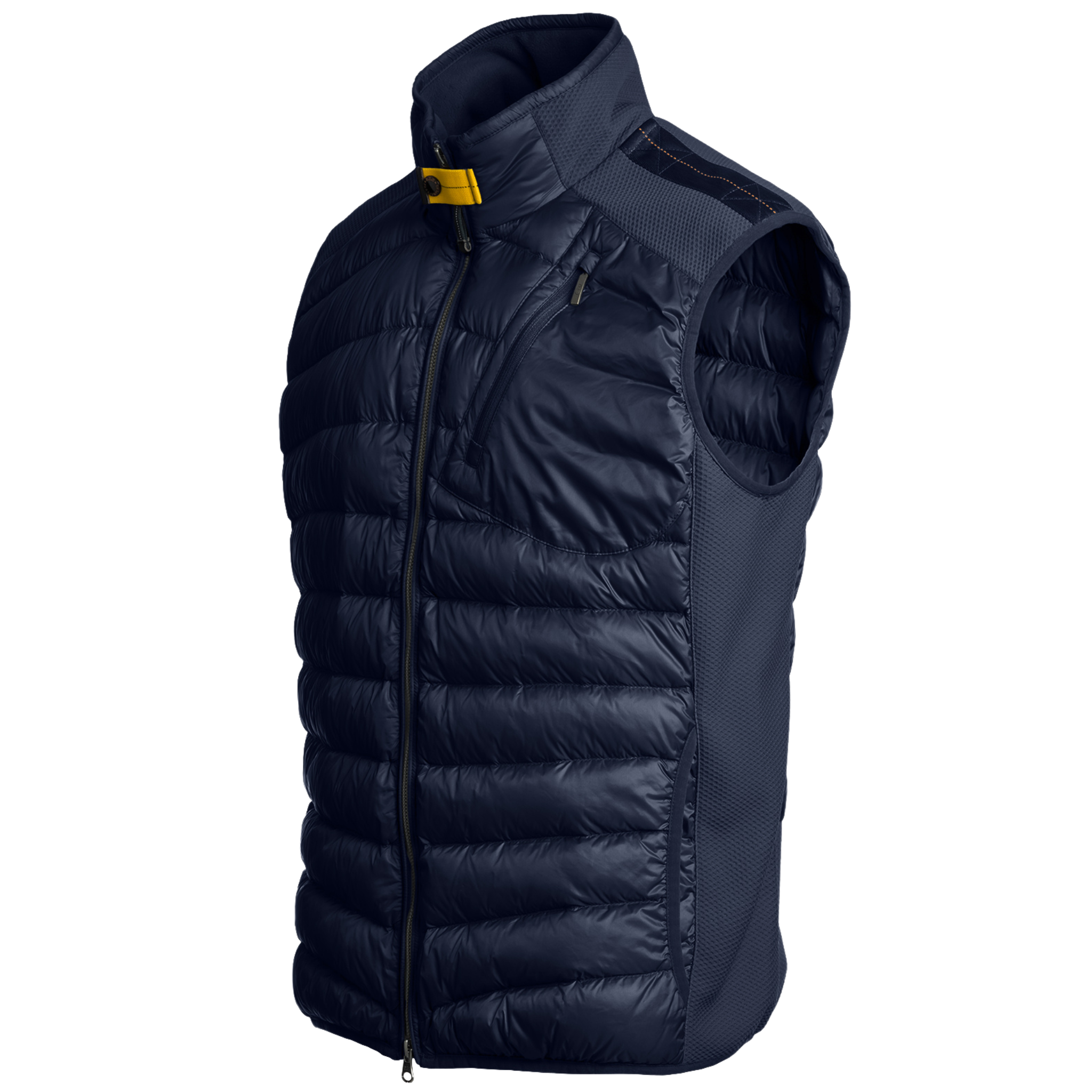 Mens Parajumpers Blue Navy Zavier Hybrid Gilet