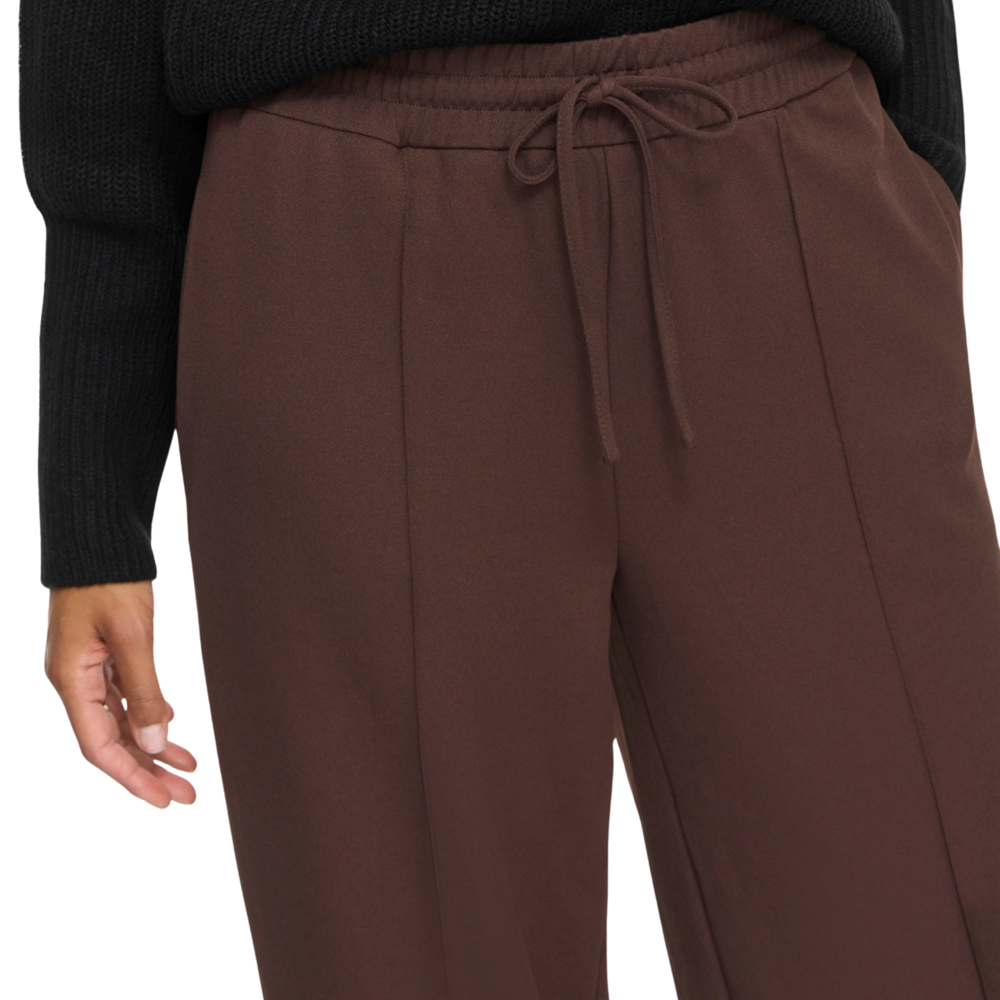 Womens Vila Coffee Bean Viclua Wide Pants