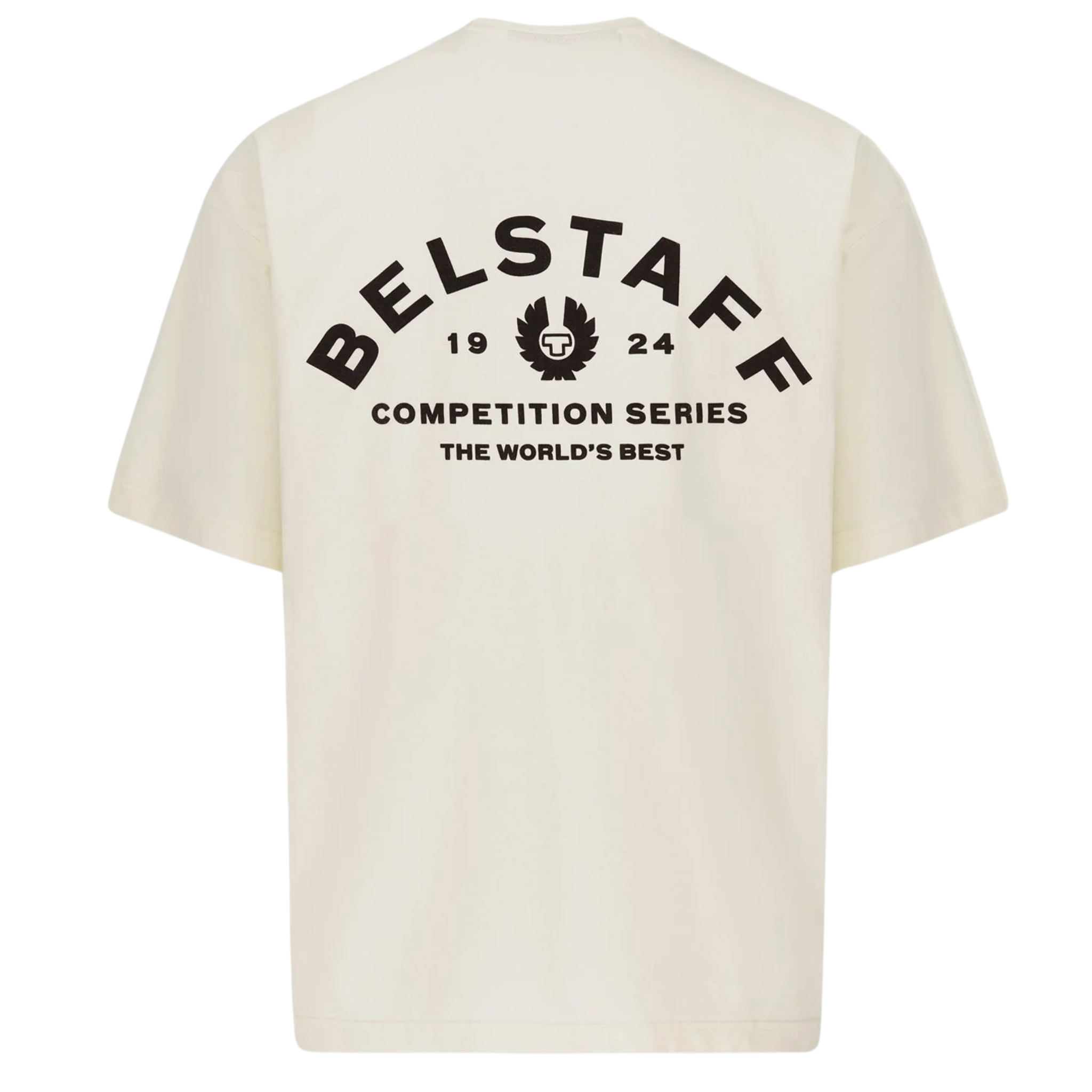 Mens Belstaff Chalk Competition S/s T Shirt