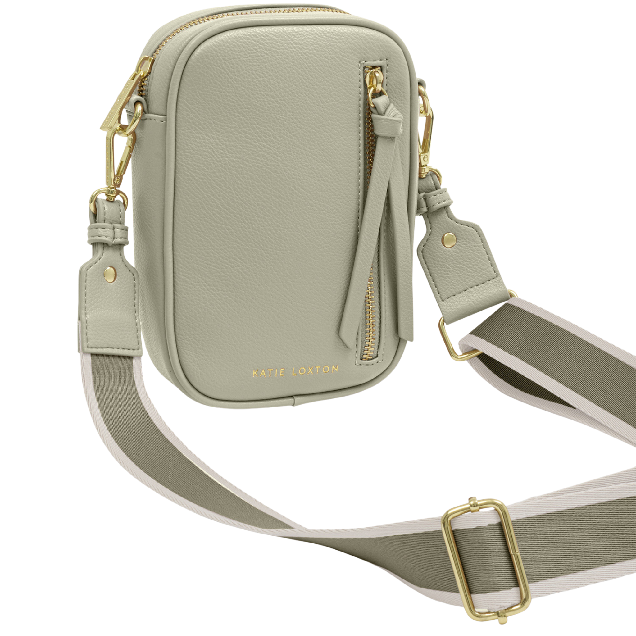Womens Katie Loxton Green Mist Hallie Small Crossbody Bag