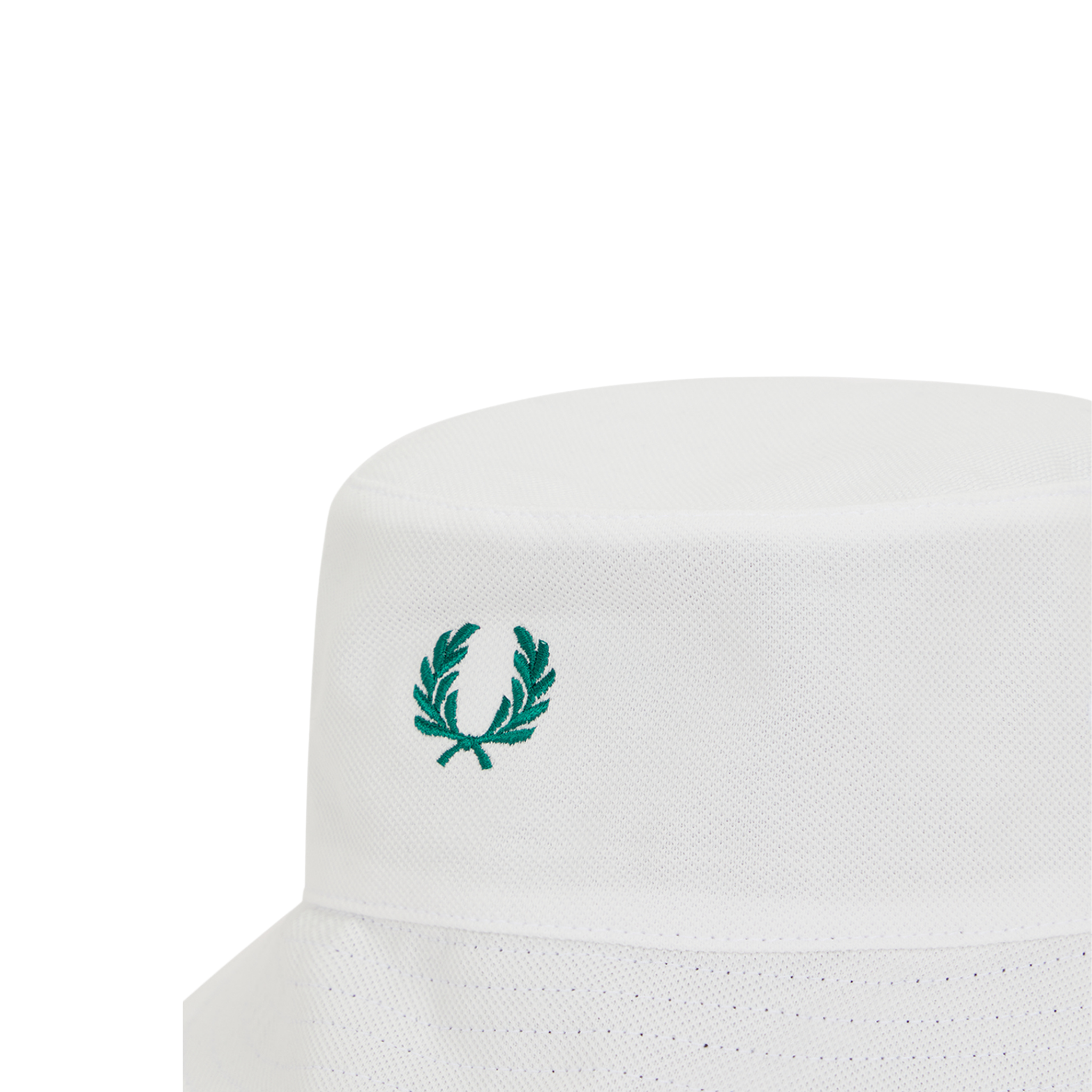 Mens Fred Perry Snow White/Navy Reversible Bucket Hat