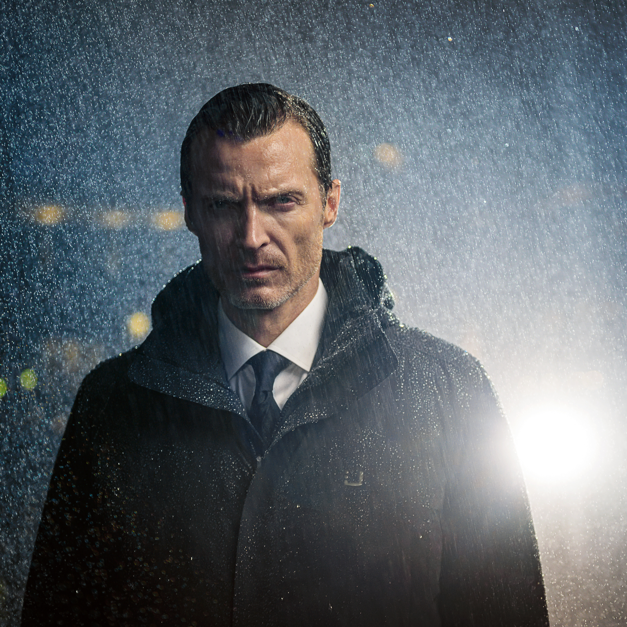 Mens UBR Black Storm Regulator Parka