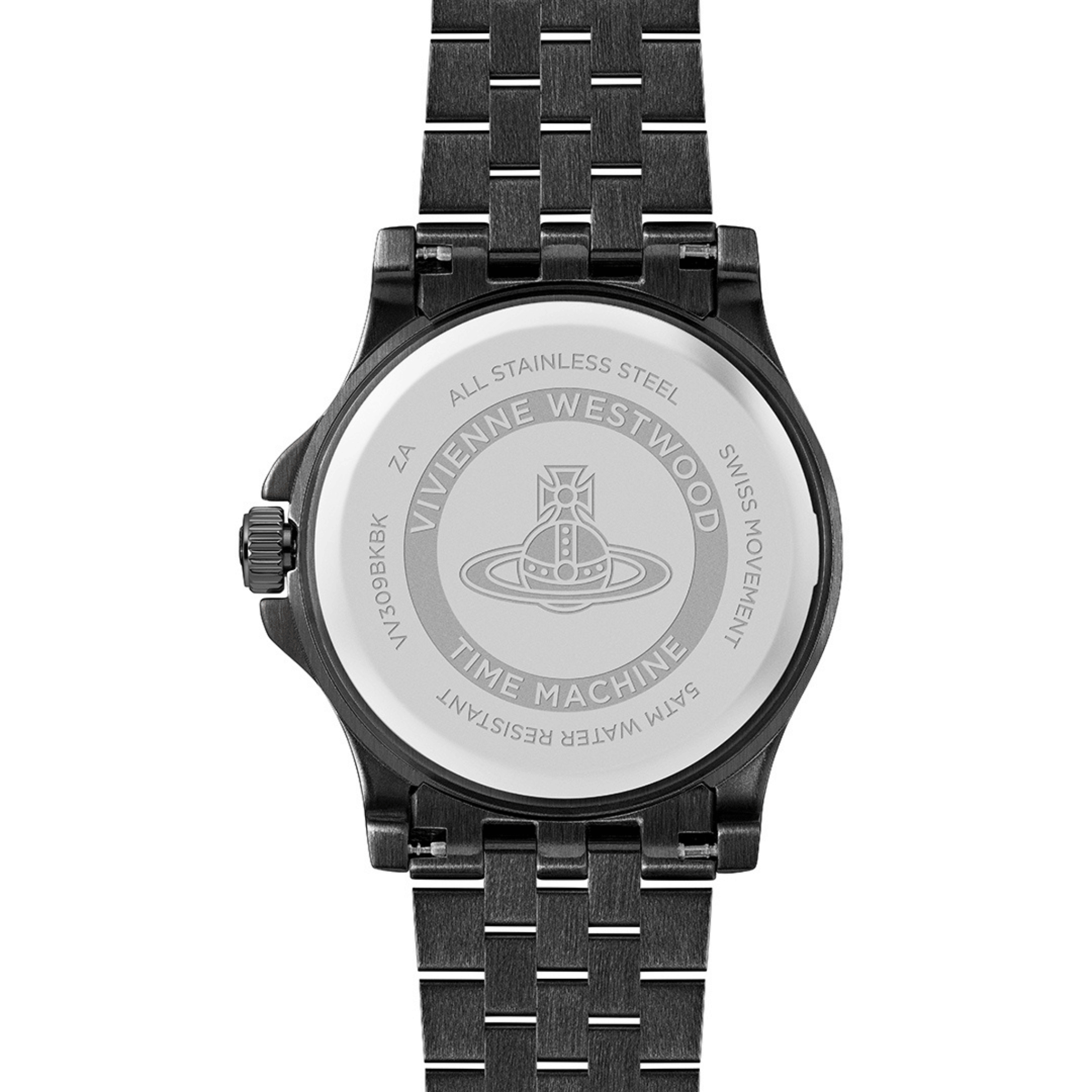 Mens Vivienne Westwood Black Walbrook Bracelet Watch