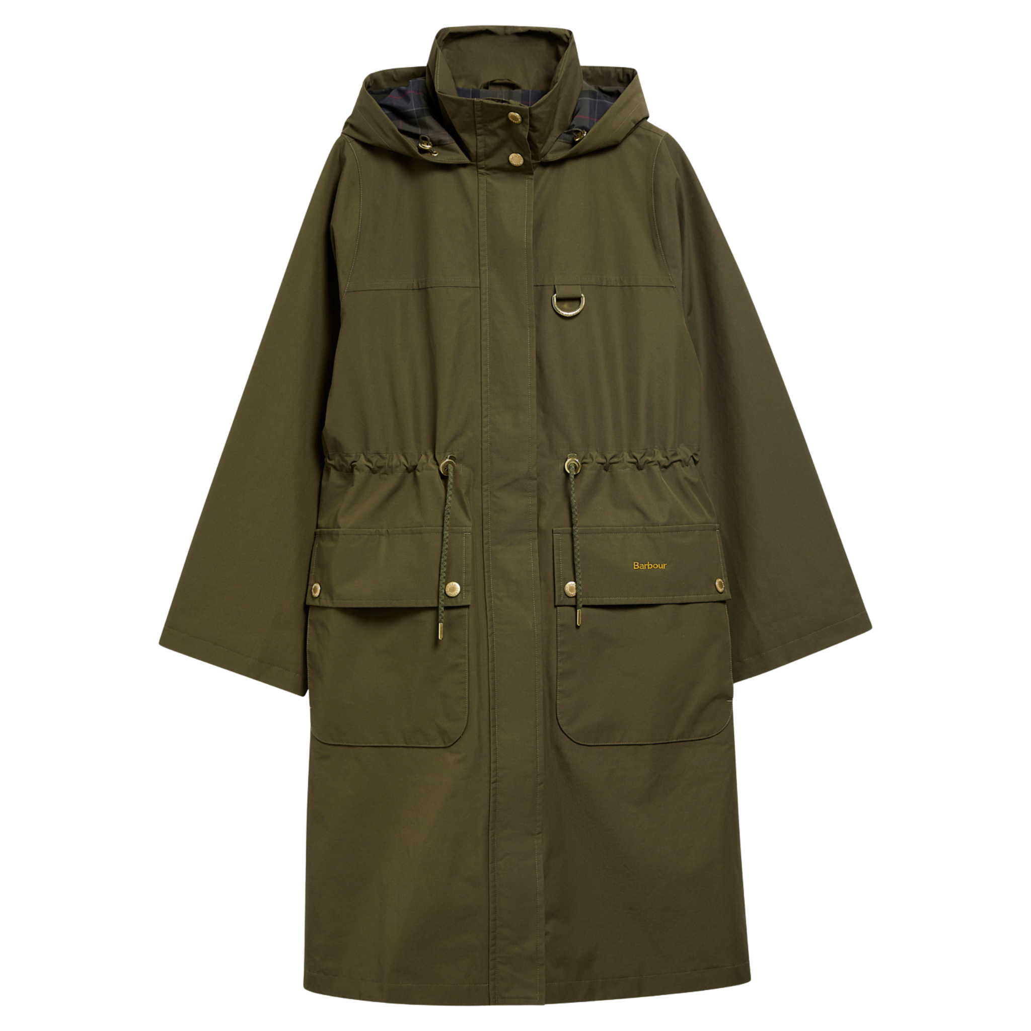 Womens Barbour Olive/Shadow Classic Stokesley WP Coat