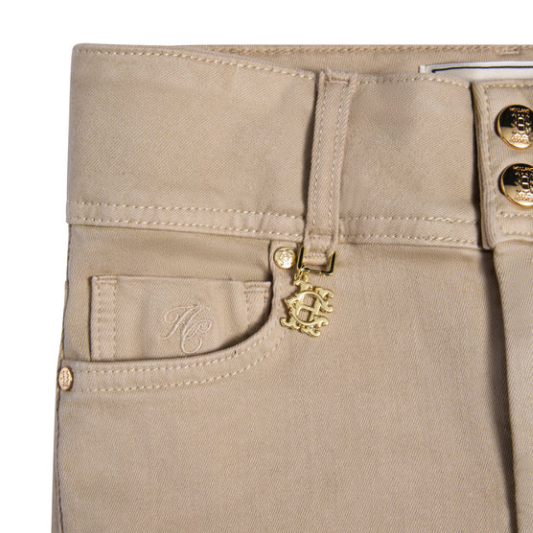 Womens Holland Cooper Washed Taupe Contour Skinny Jeans